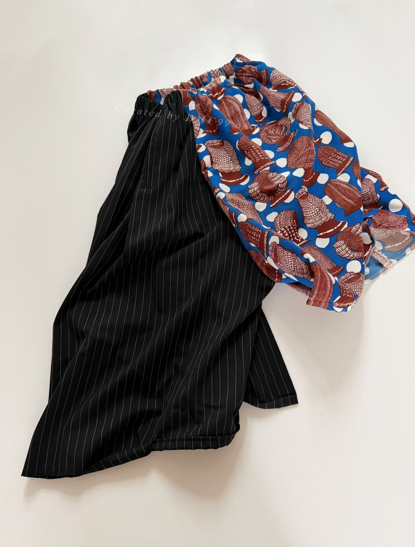 Rei Kawakubo Comme des Garçons 2007 Paneled Skort Size 26" / US 2 / IT 38 - 3 Thumbnail