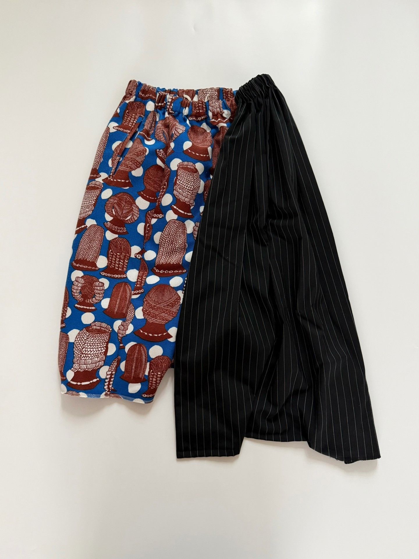 Rei Kawakubo Comme des Garçons 2007 Paneled Skort Size 26" / US 2 / IT 38 - 6 Thumbnail
