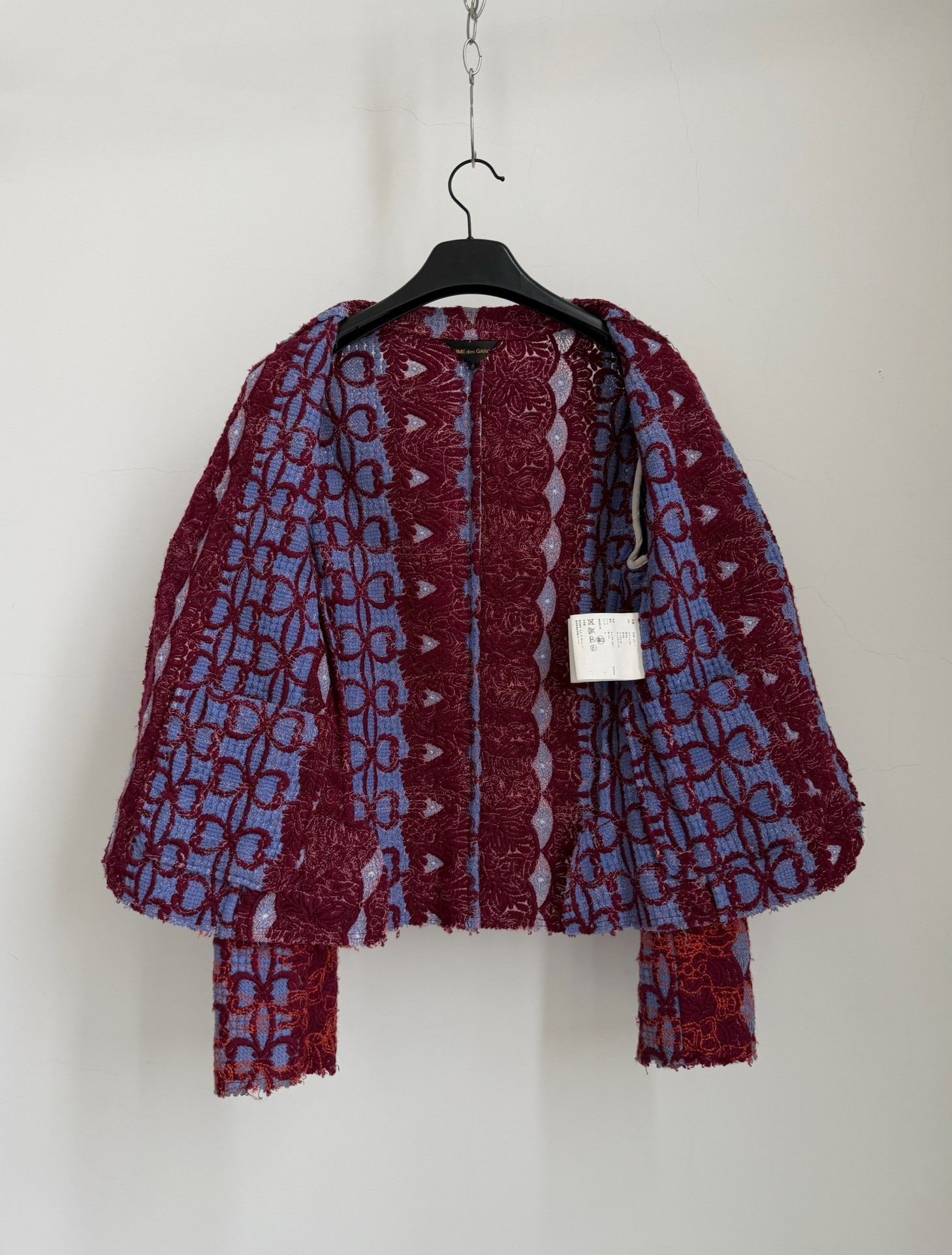 Rei Kawakubo Comme des Garçons 2003 Knit Jacket Size S / US 4 / IT 40 - 6 Thumbnail