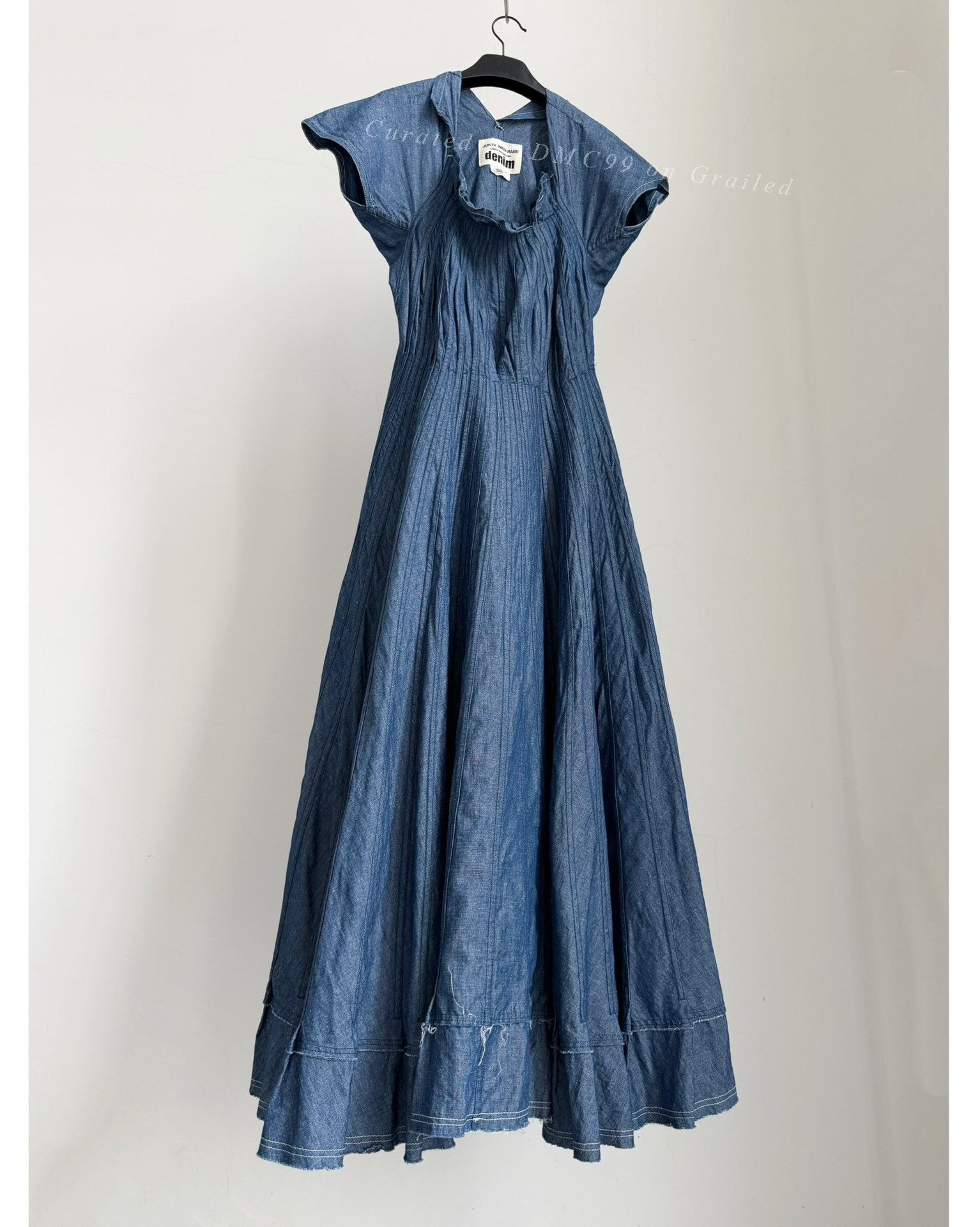 Junya Watanabe Junya Watanabe 2002 Reissue Denim Dress Size S / US 4 / IT 40 - 6 Thumbnail