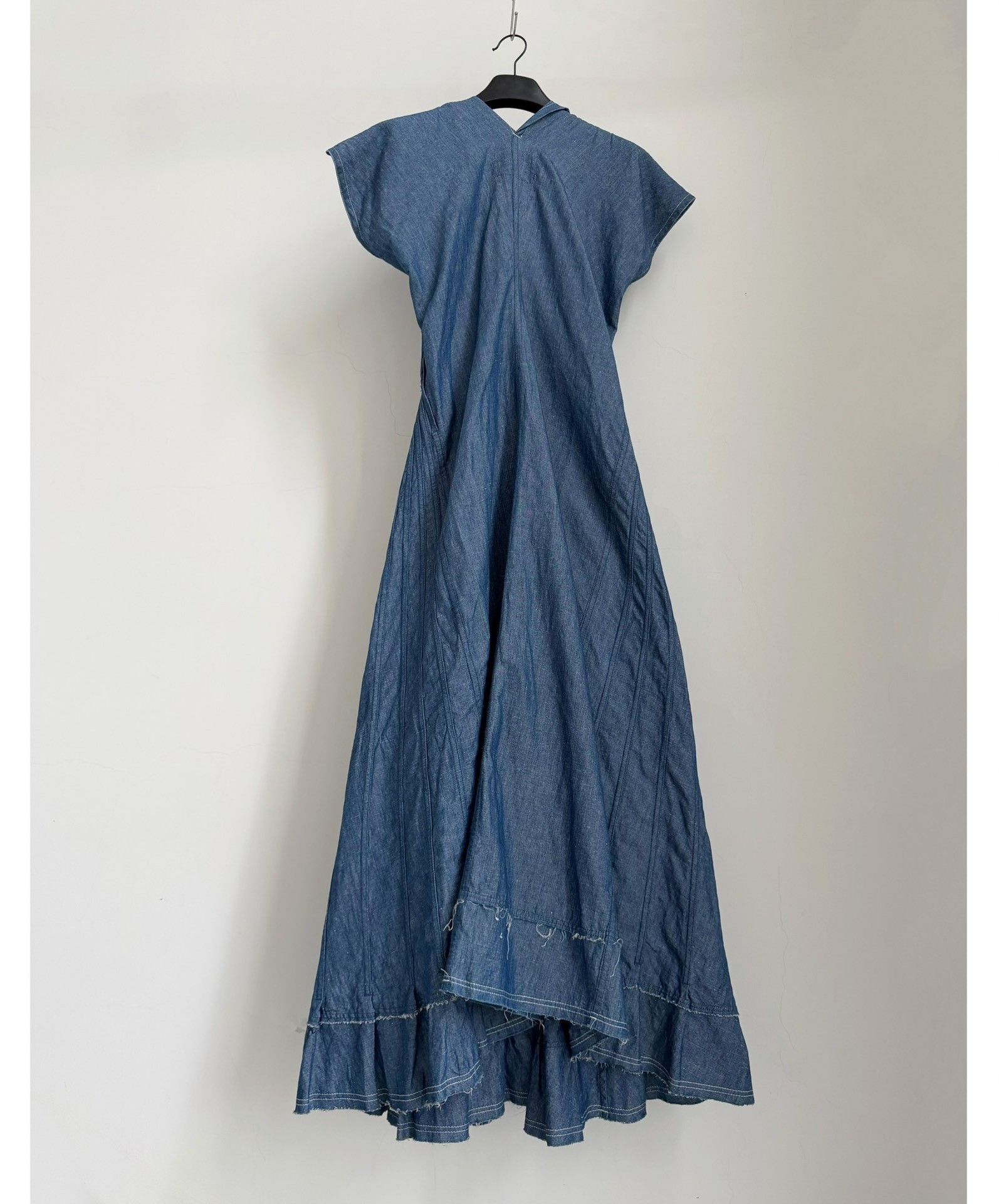 Junya Watanabe Junya Watanabe 2002 Reissue Denim Dress Size S / US 4 / IT 40 - 4 Thumbnail