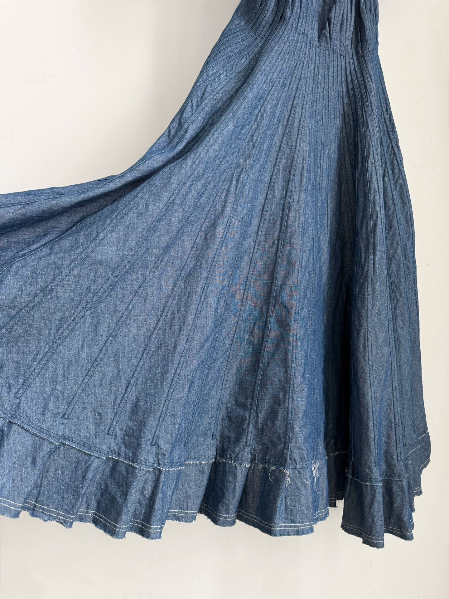 Junya Watanabe Junya Watanabe 2002 Reissue Denim Dress Size S / US 4 / IT 40 - 5 Thumbnail