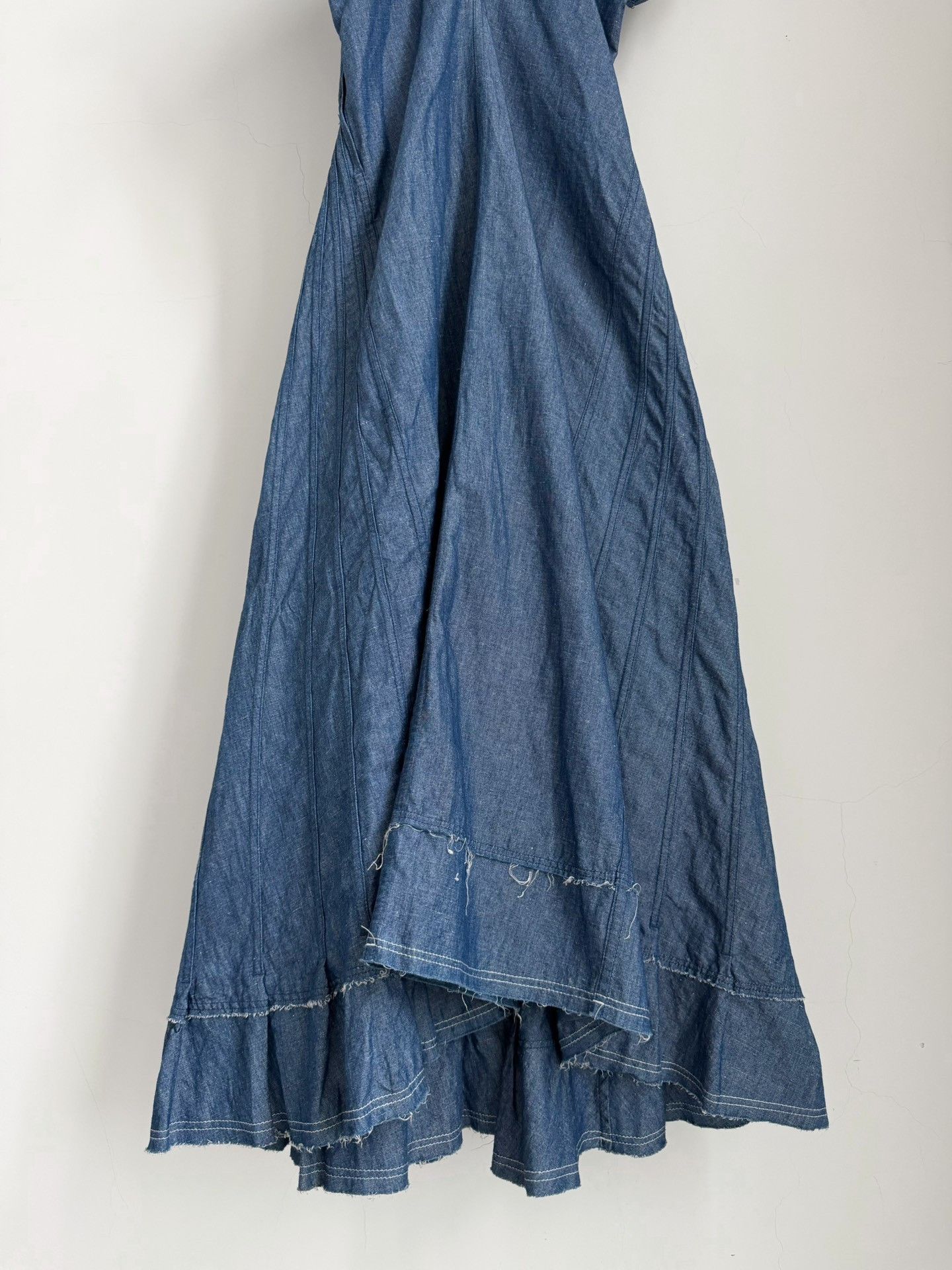 Junya Watanabe Junya Watanabe 2002 Reissue Denim Dress Size S / US 4 / IT 40 - 8 Thumbnail