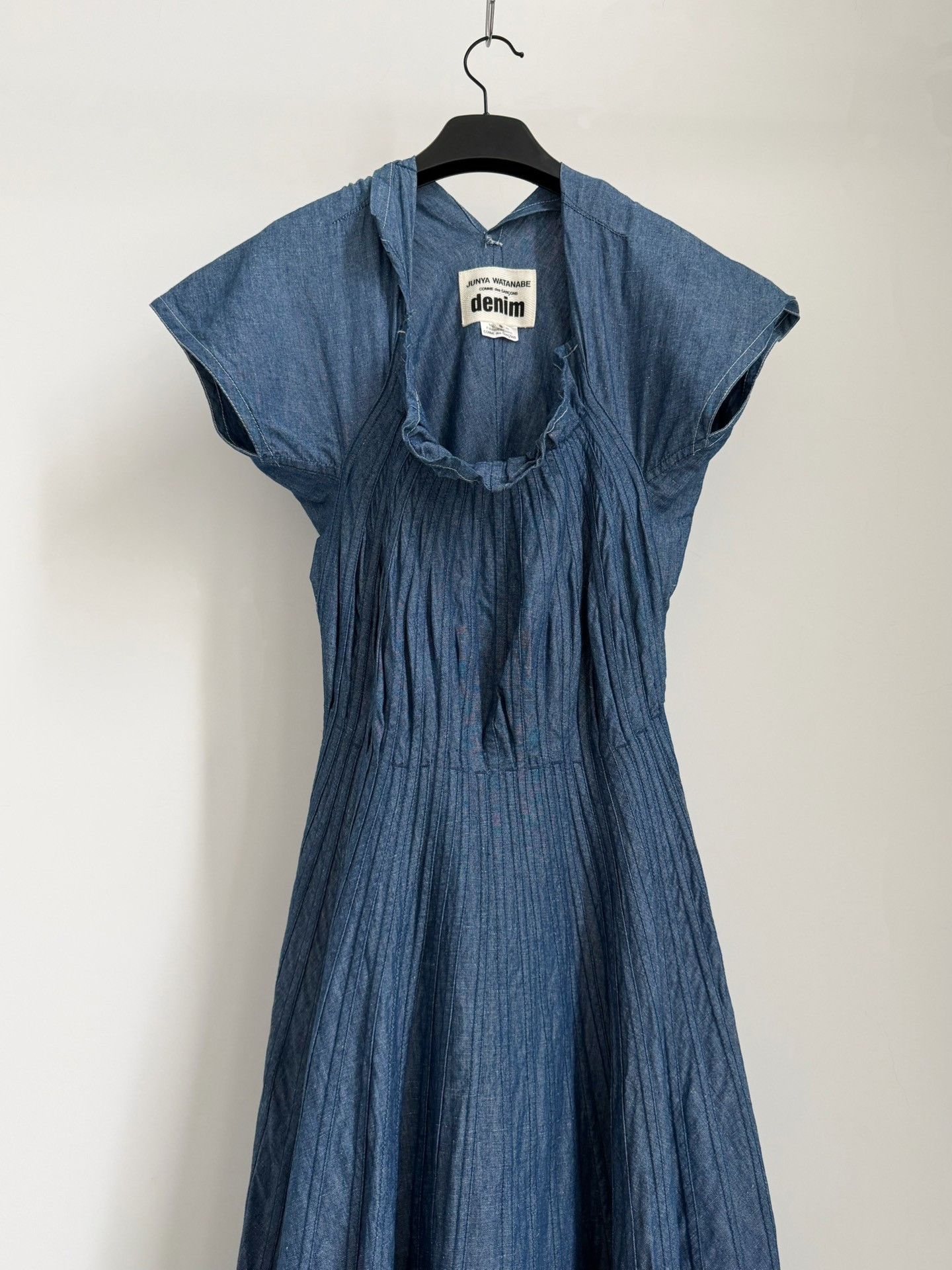 Junya Watanabe Junya Watanabe 2002 Reissue Denim Dress Size S / US 4 / IT 40 - 3 Thumbnail