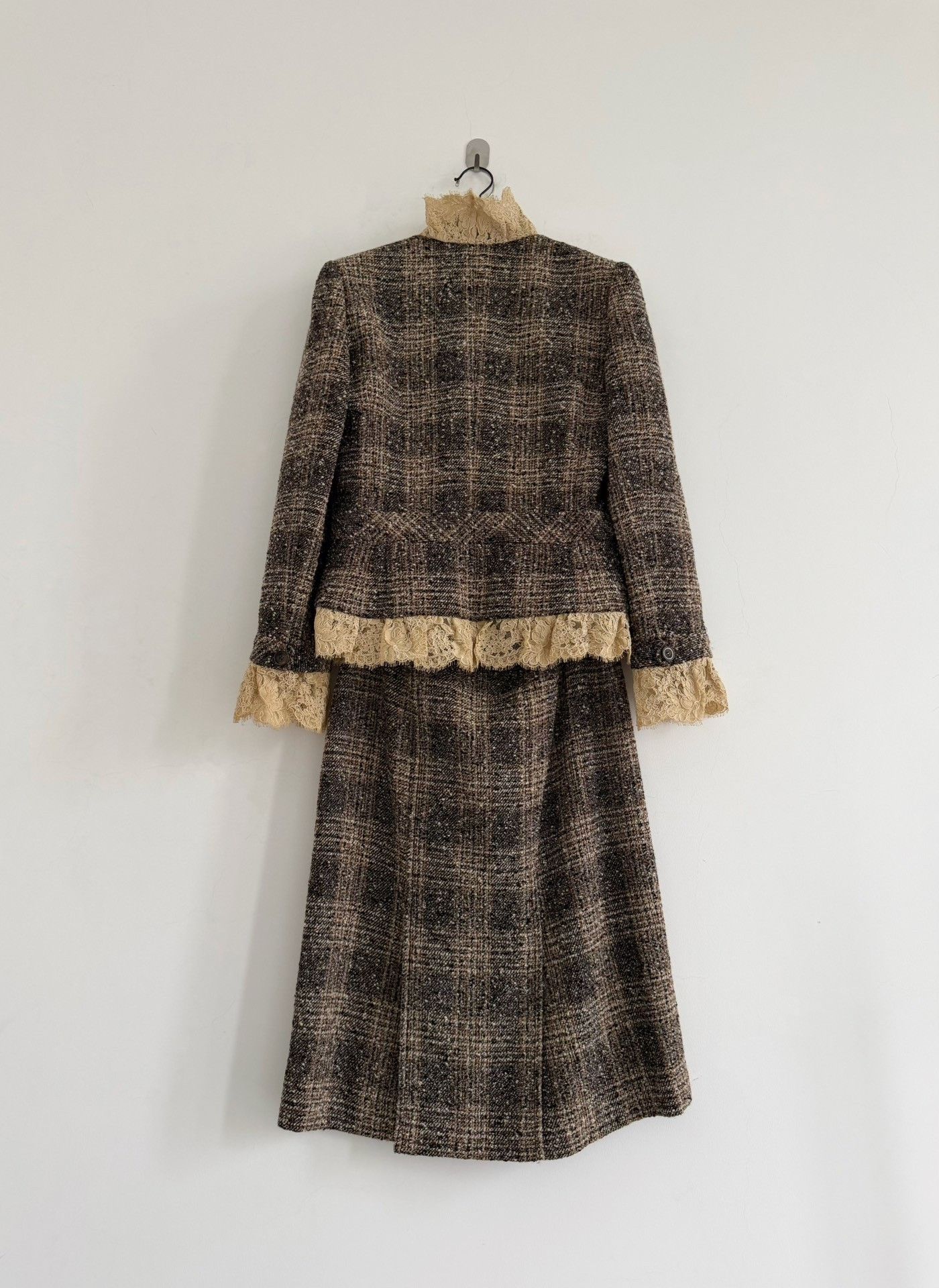 Valentino Valentino 90s Gold Label Wool Suit Size 34" / US 12 / IT 48 - 4 Thumbnail