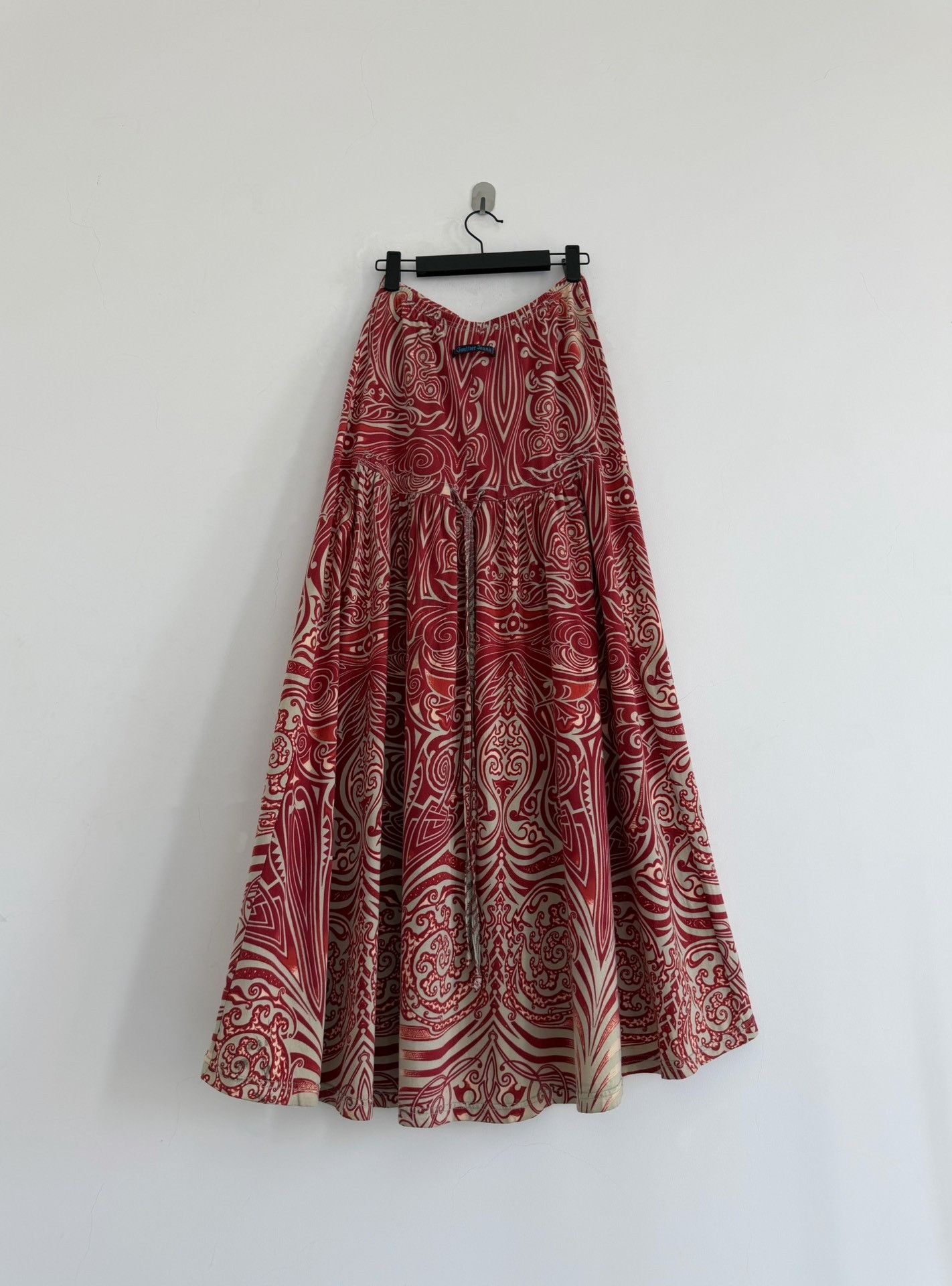Jean Paul Gaultier Jean Paul Gaultier Vintage Totem Print Skirt Size 40" / US 18 - 3 Thumbnail