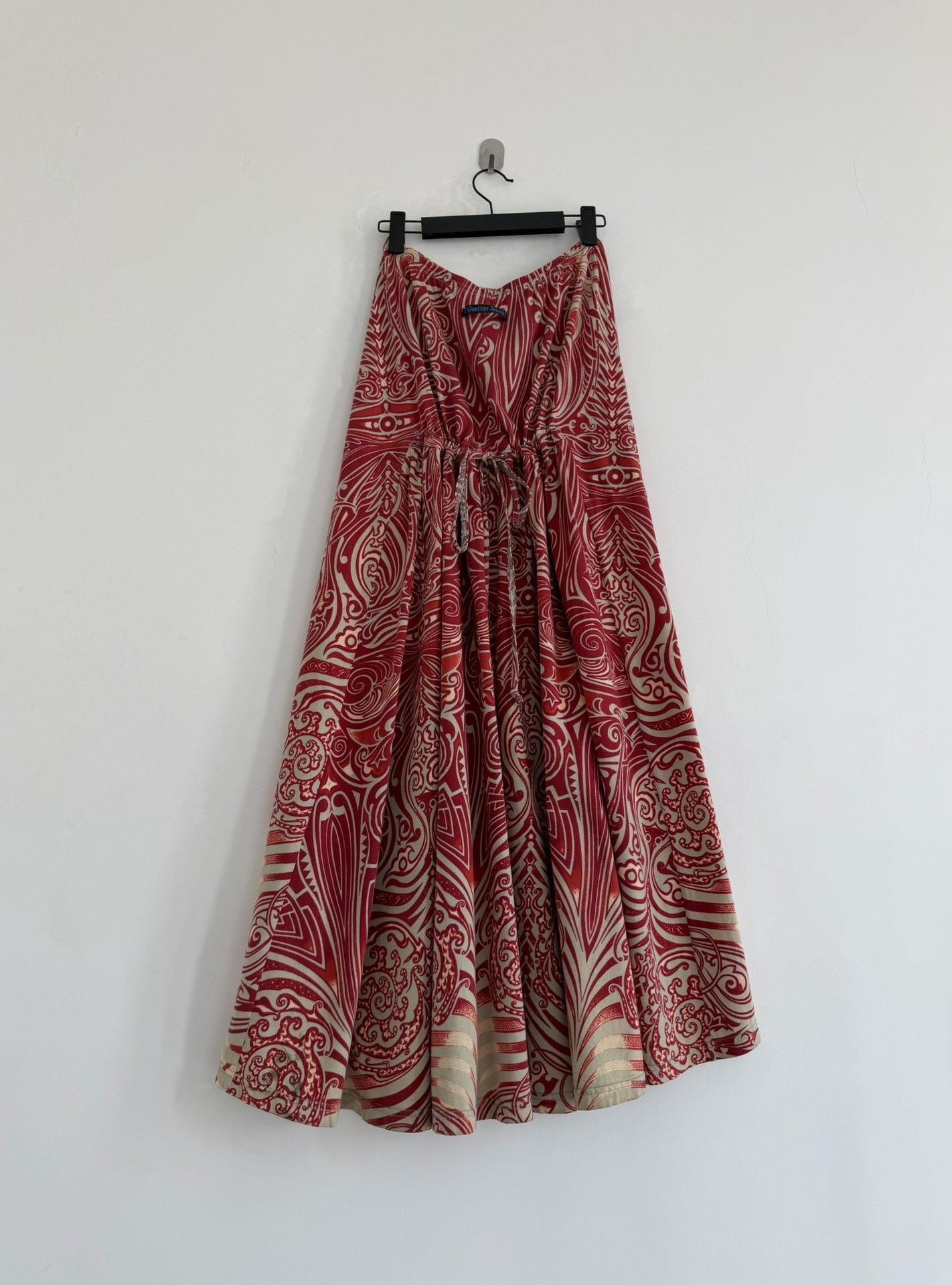 Jean Paul Gaultier Jean Paul Gaultier Vintage Totem Print Skirt Size 40" / US 18 - 6 Thumbnail