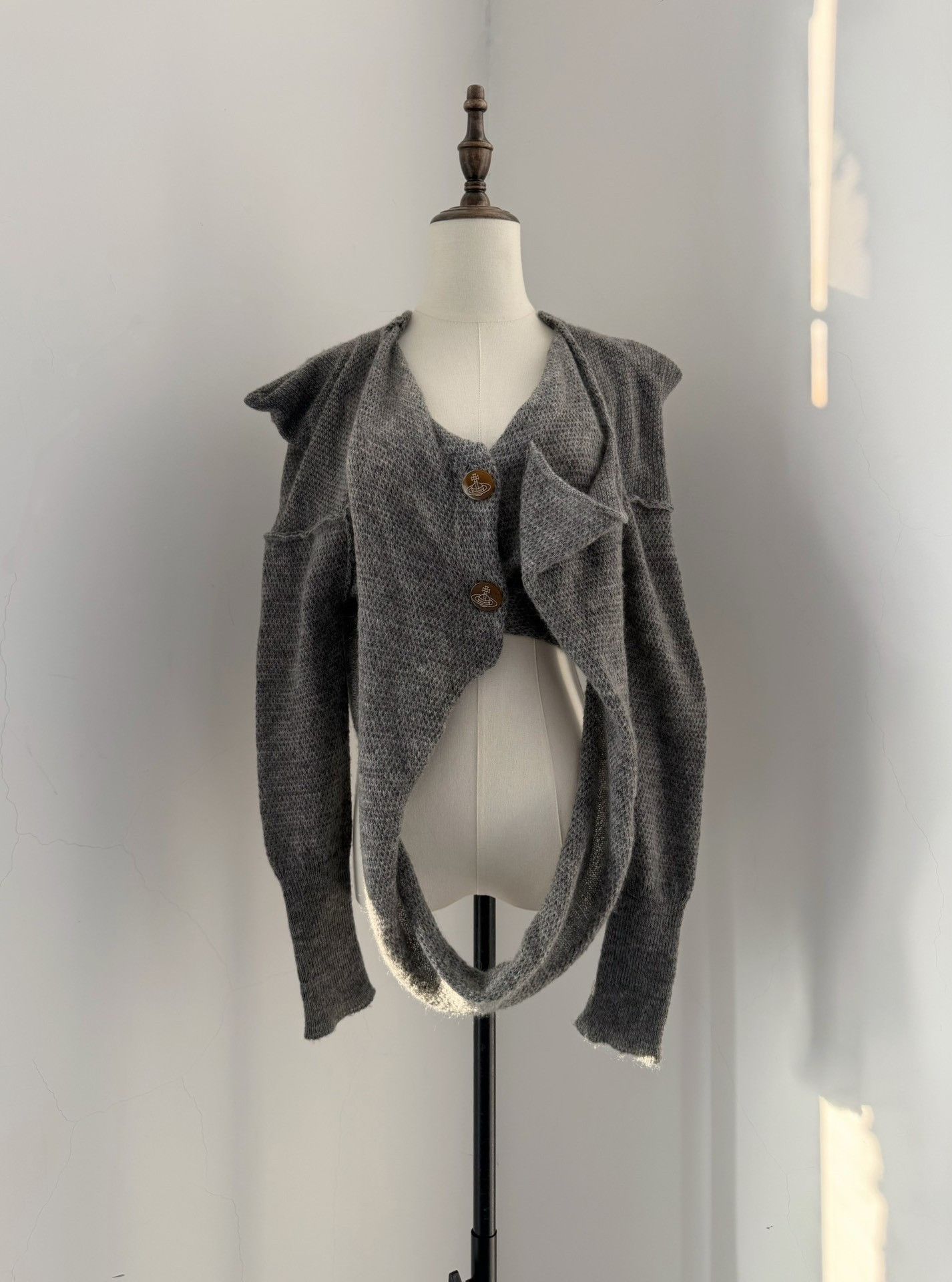Vivienne Westwood Vivienne Westwood Vintage Devil Horn Knit Top Size M / US 6-8 / IT 42-44 - 6 Thumbnail