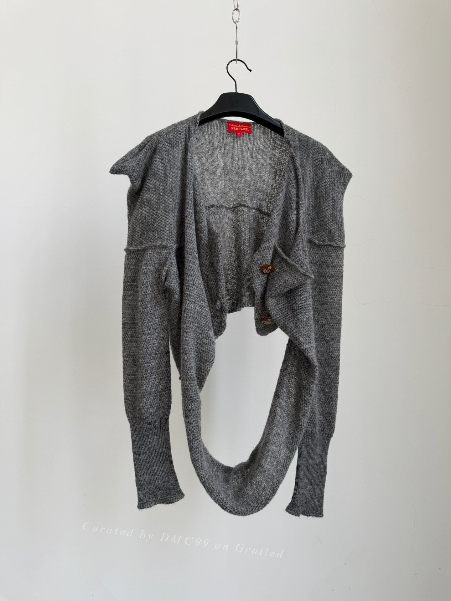 Vivienne Westwood Vivienne Westwood Vintage Devil Horn Knit Top Size M / US 6-8 / IT 42-44 - 4 Thumbnail