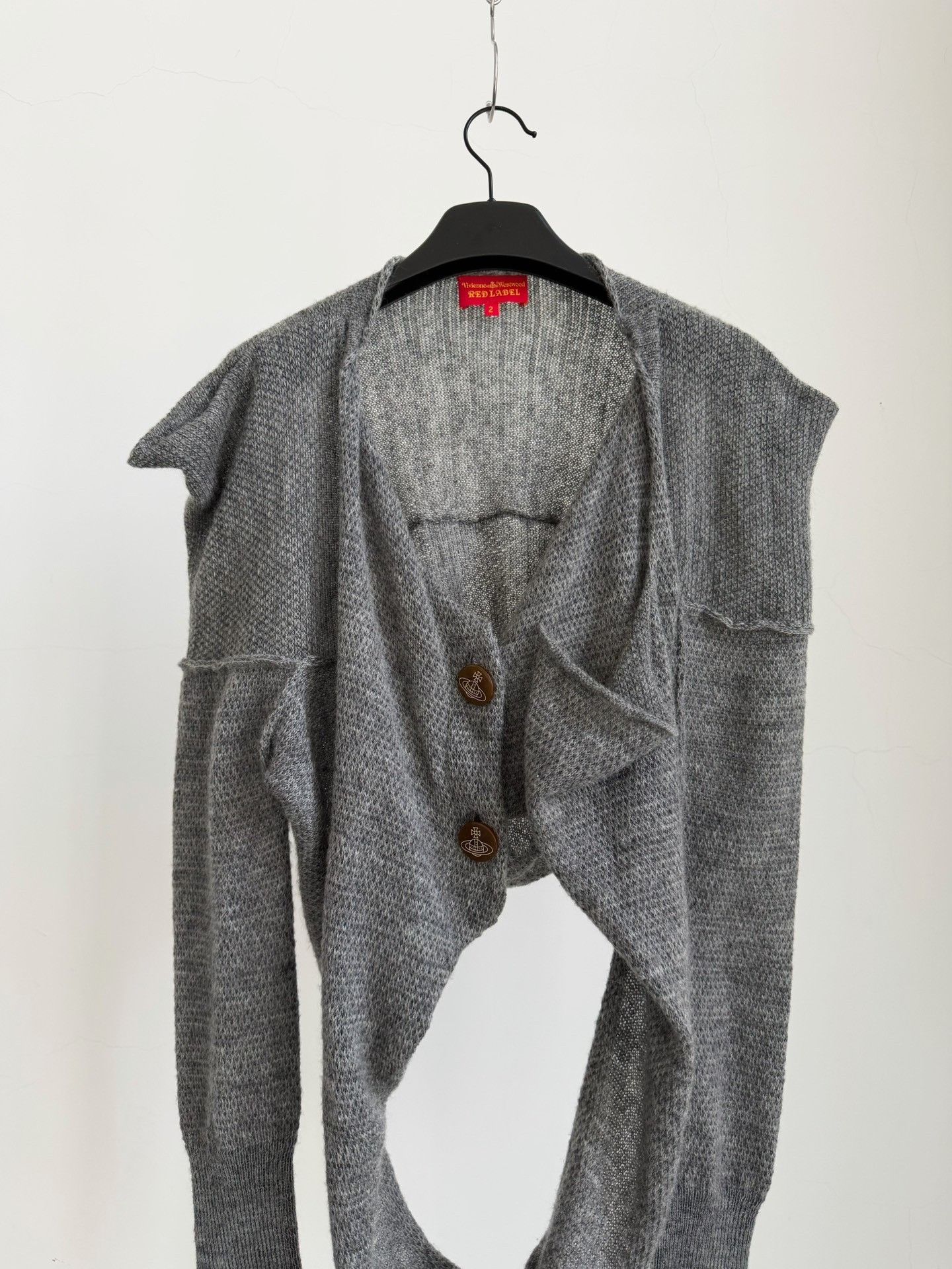 Vivienne Westwood Vivienne Westwood Vintage Devil Horn Knit Top Size M / US 6-8 / IT 42-44 - 2 Thumbnail