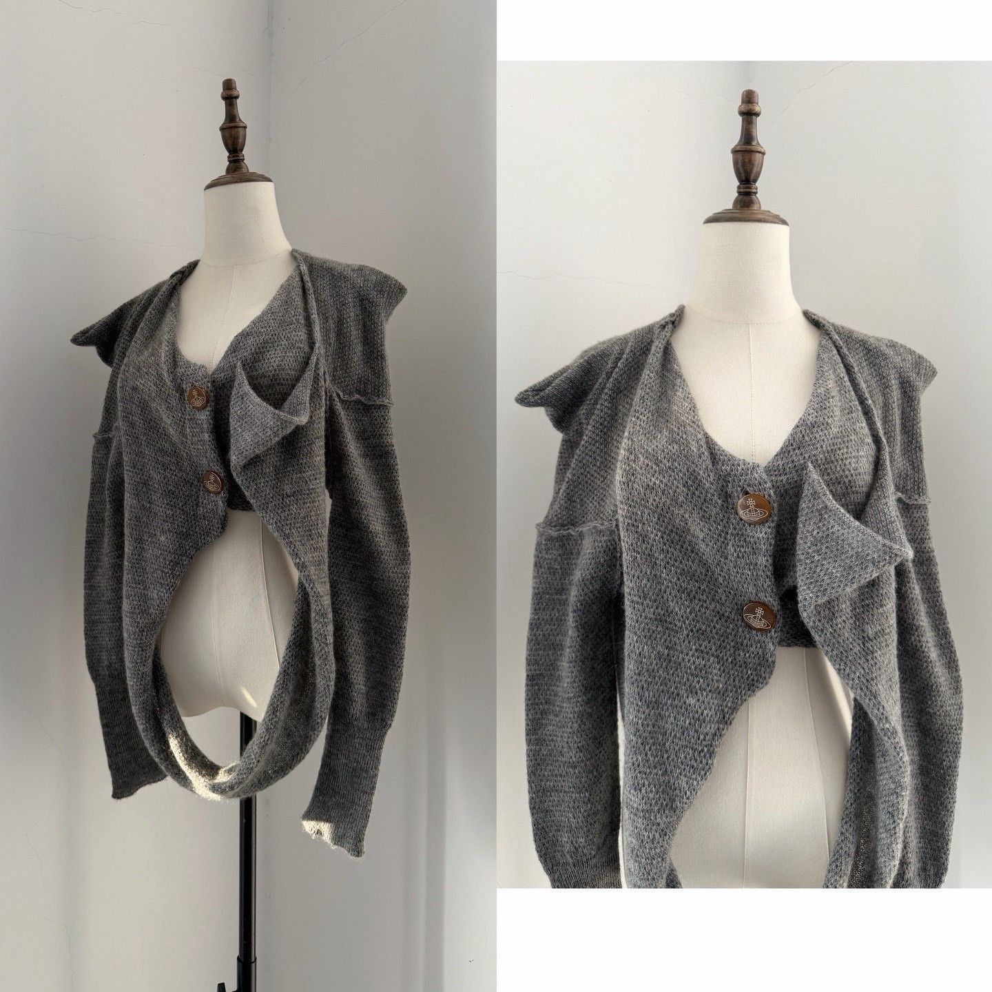 Vivienne Westwood Vivienne Westwood Vintage Devil Horn Knit Top Size M / US 6-8 / IT 42-44 - 8 Thumbnail