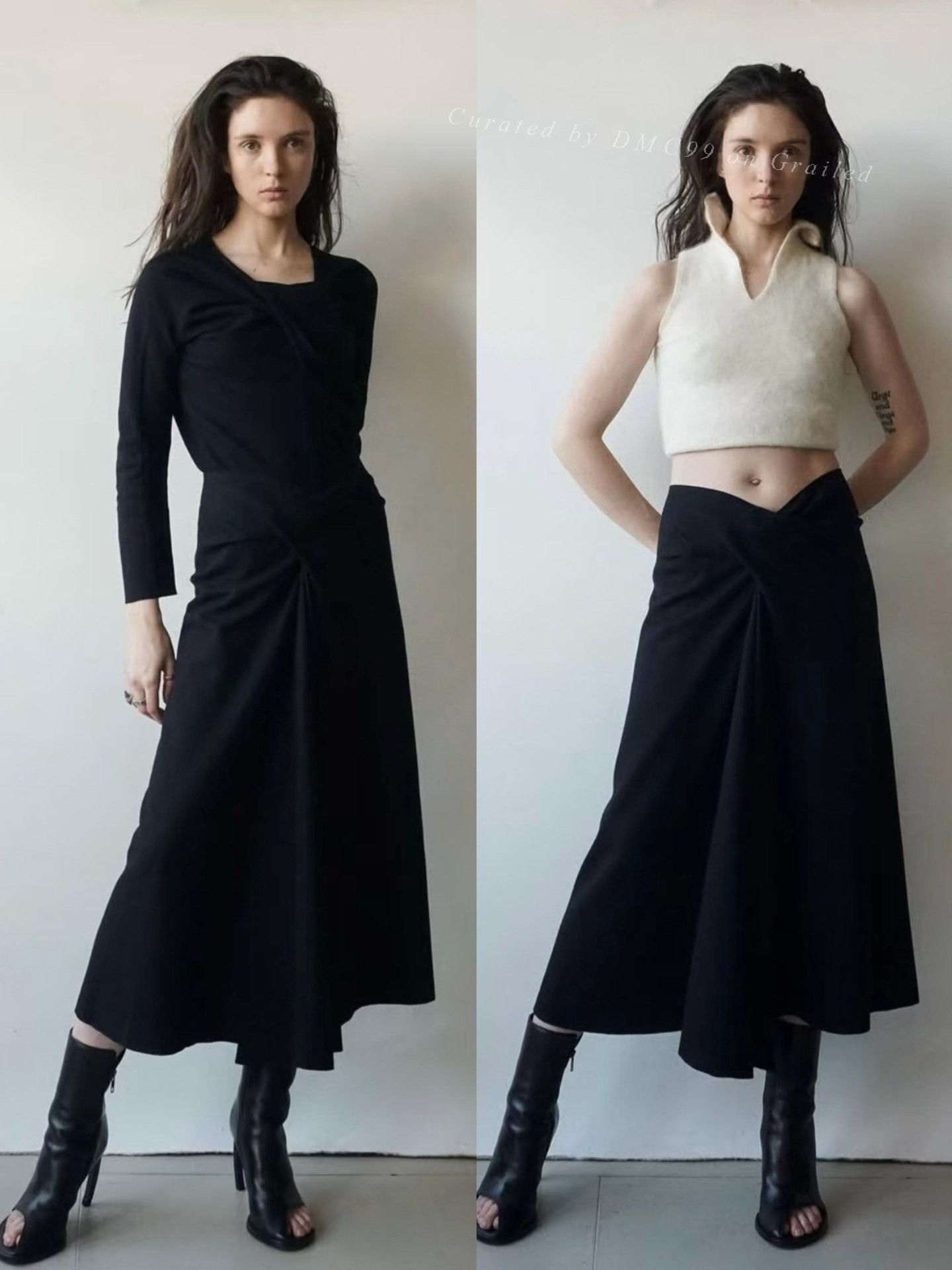 Issey Miyake Issey Miyake 2003 Mainline Deconstructed Skirt Size 22" - 9 Thumbnail
