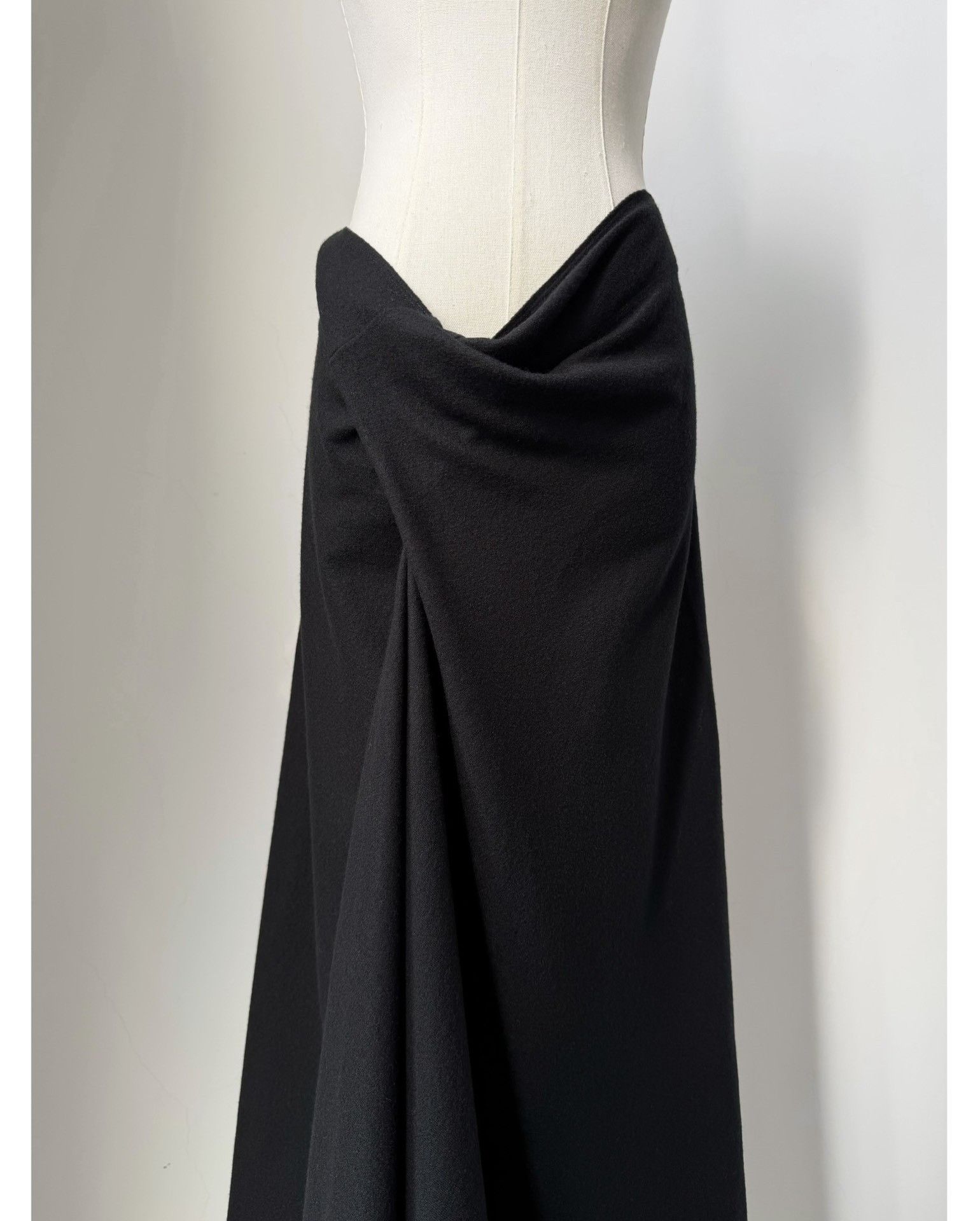 Issey Miyake Issey Miyake 2003 Mainline Deconstructed Skirt Size 22" - 3 Thumbnail