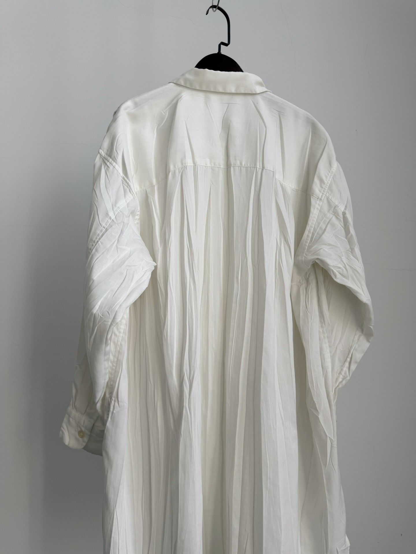 Issey Miyake Issey Miyake 1998 Pleated Silhouette Shirt Size US M / EU 48-50 / 2 - 6 Thumbnail