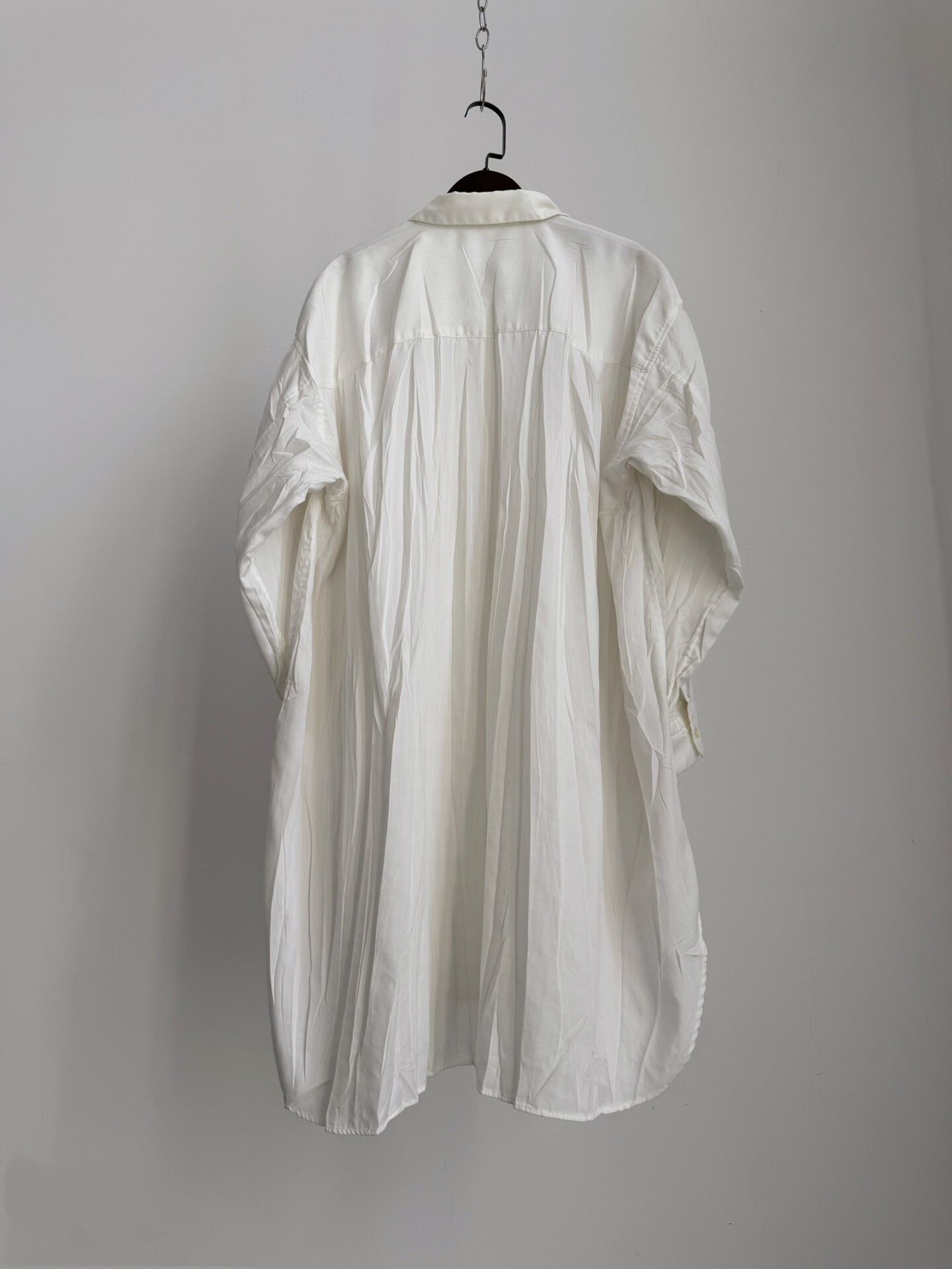 Issey Miyake Issey Miyake 1998 Pleated Silhouette Shirt Size US M / EU 48-50 / 2 - 3 Thumbnail