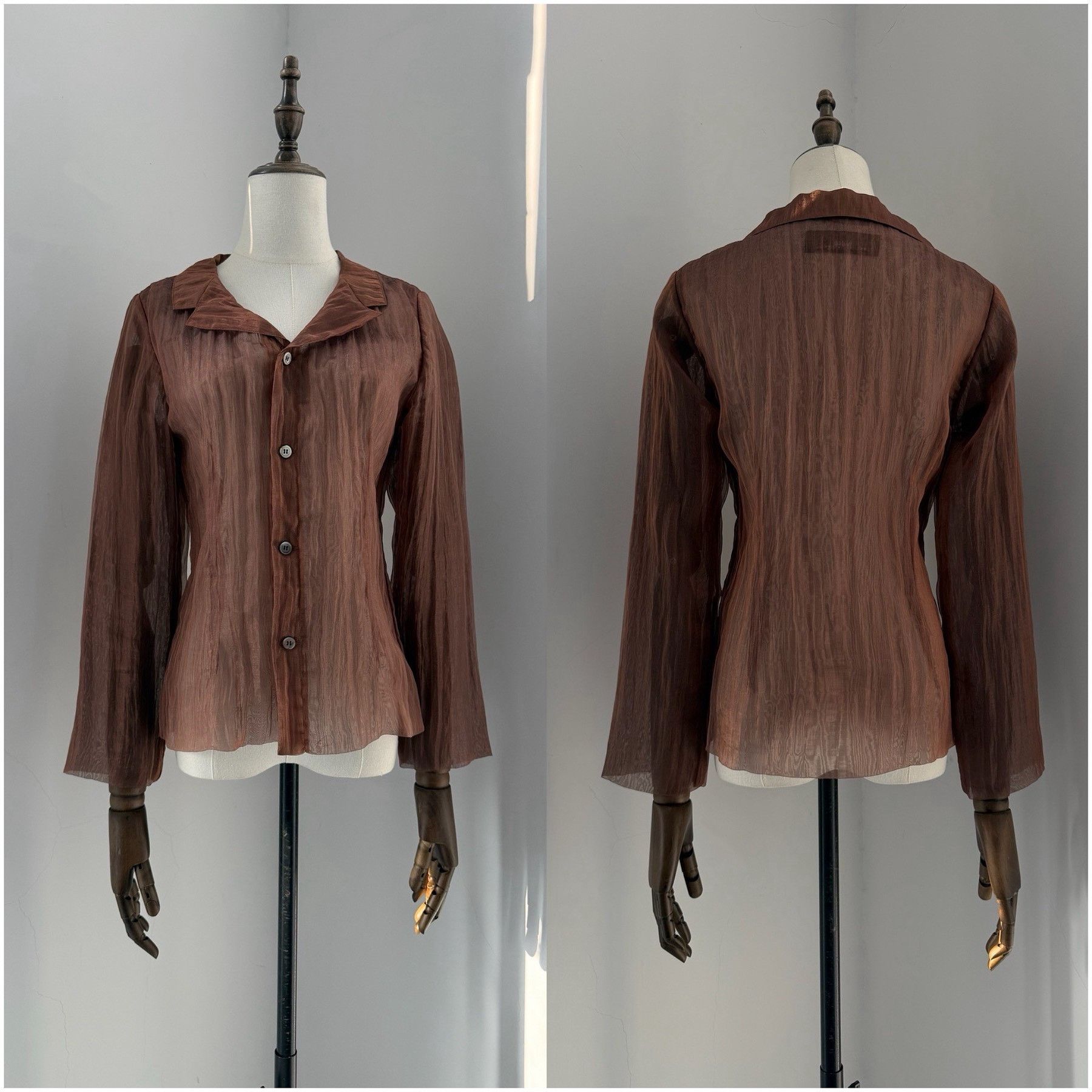 Comme des Garcons Comme des Garçons 1990 Tricot Shirt Size S / US 4 / IT 40 - 9 Thumbnail