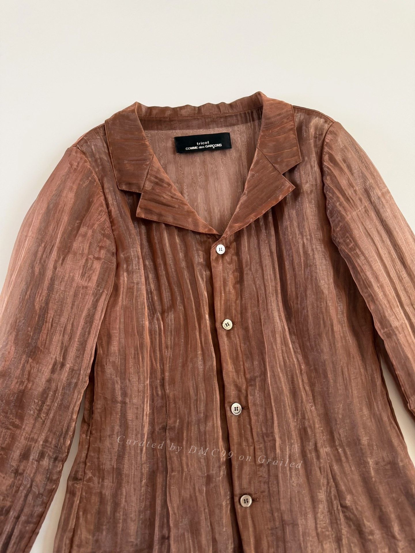 Comme des Garcons Comme des Garçons 1990 Tricot Shirt Size S / US 4 / IT 40 - 2 Thumbnail
