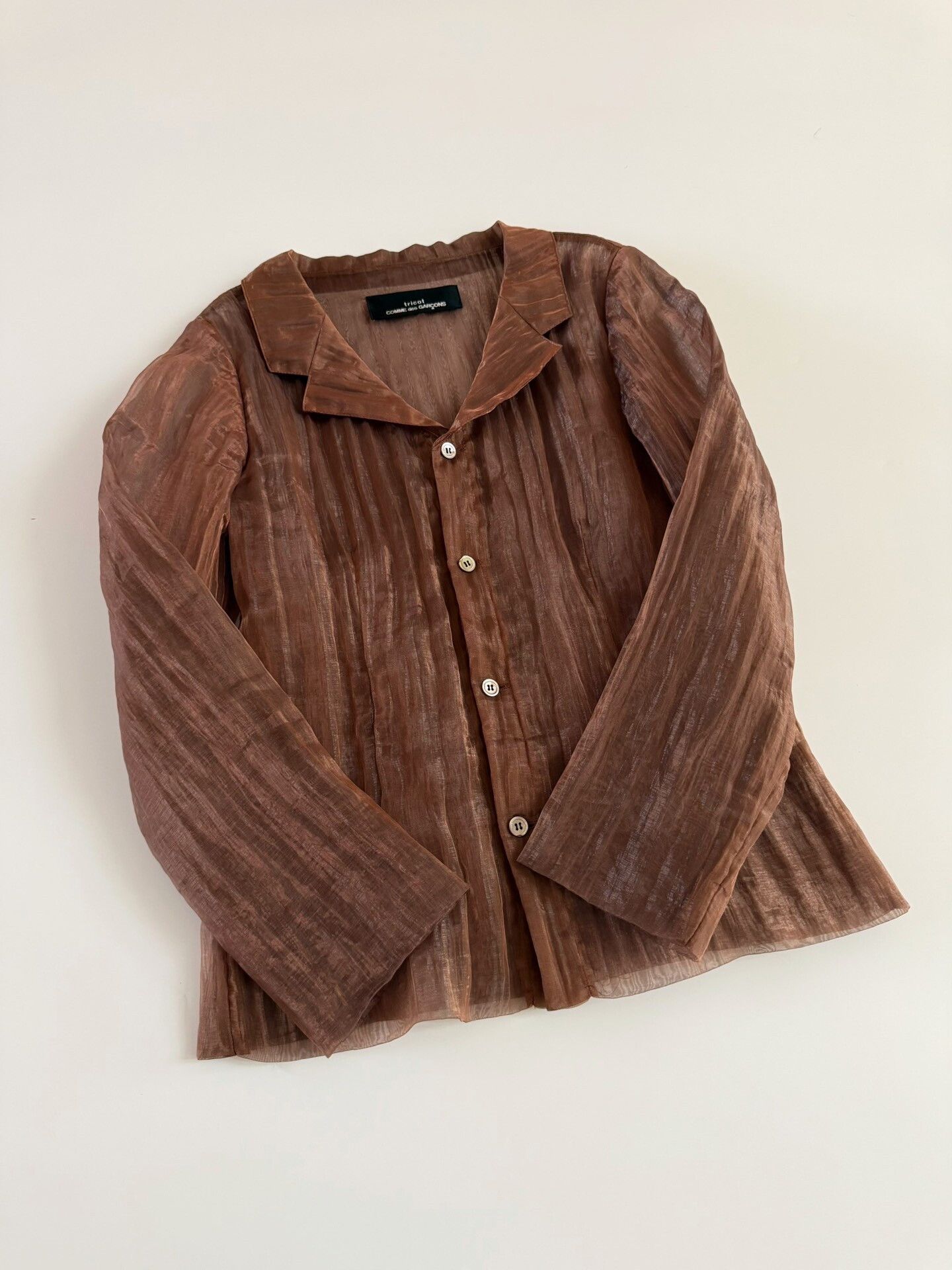 Comme des Garcons Comme des Garçons 1990 Tricot Shirt Size S / US 4 / IT 40 - 6 Thumbnail