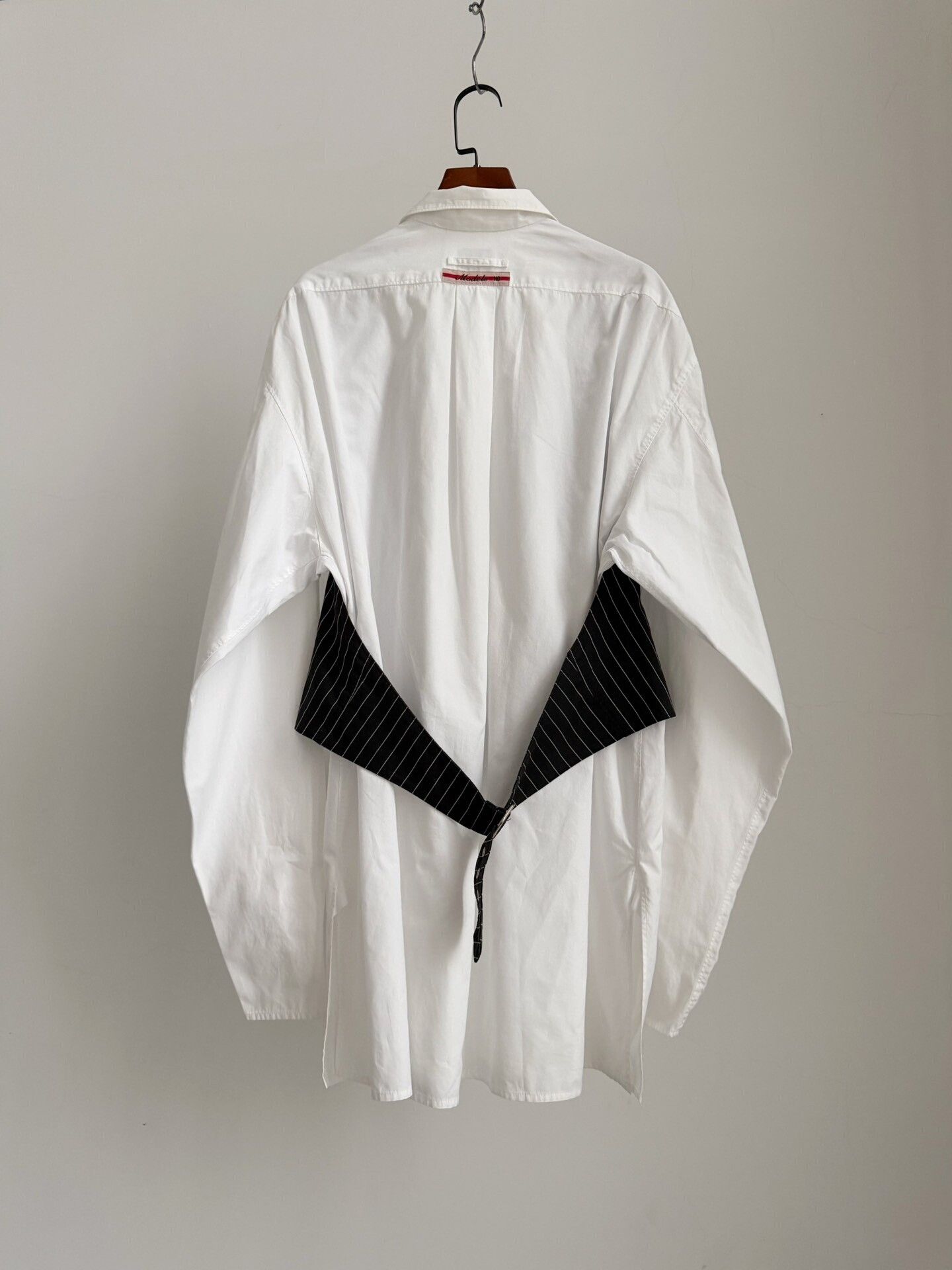 Jean Paul Gaultier Jean Paul Gaultier Vintage Spliced Vest Shirt Size US M / EU 48-50 / 2 - 3 Thumbnail
