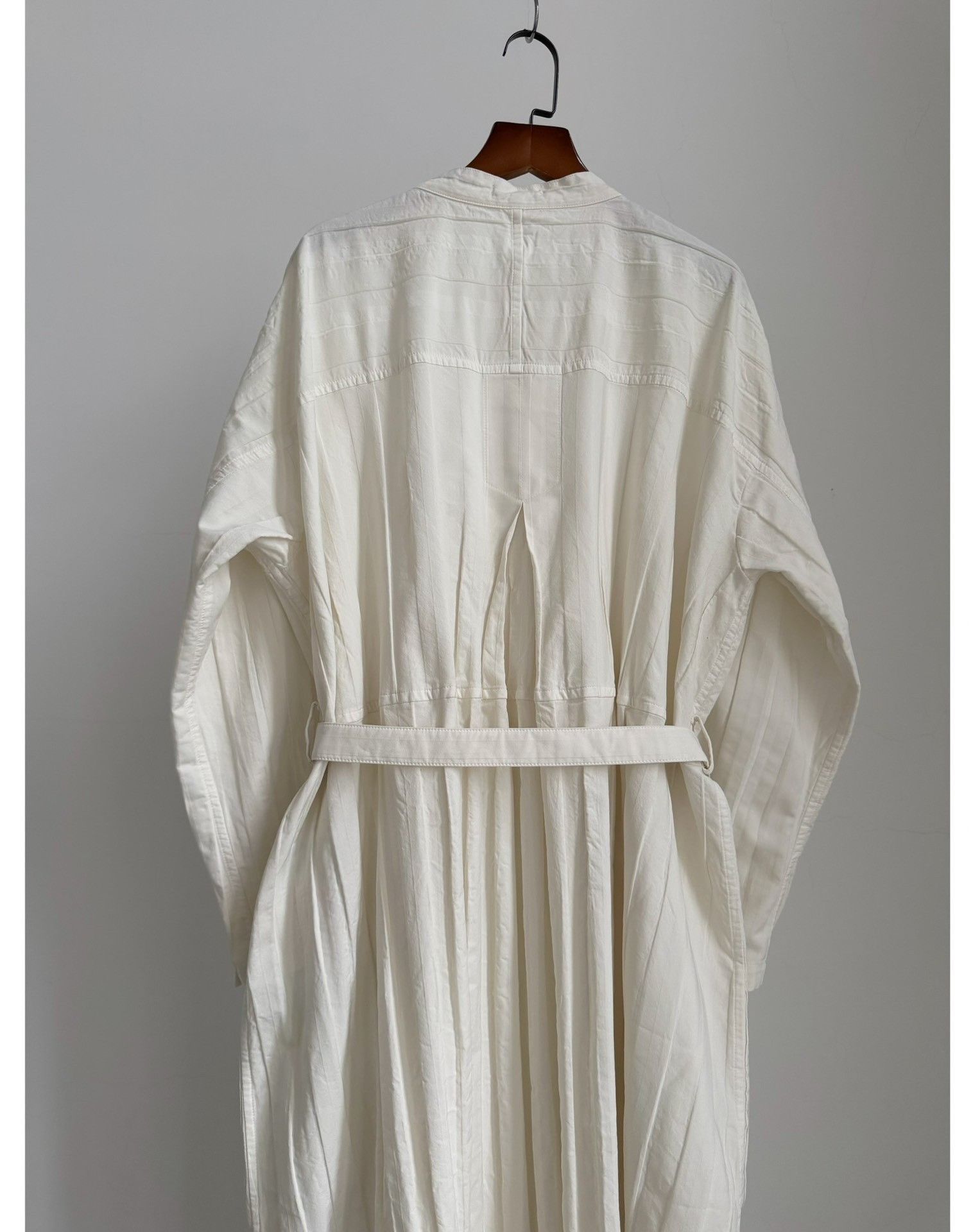 Pleats Please Issey Miyake Issey Miyake Plantation Wide Pleat Trench Dress Size M / US 6-8 / IT 42-44 - 6 Thumbnail