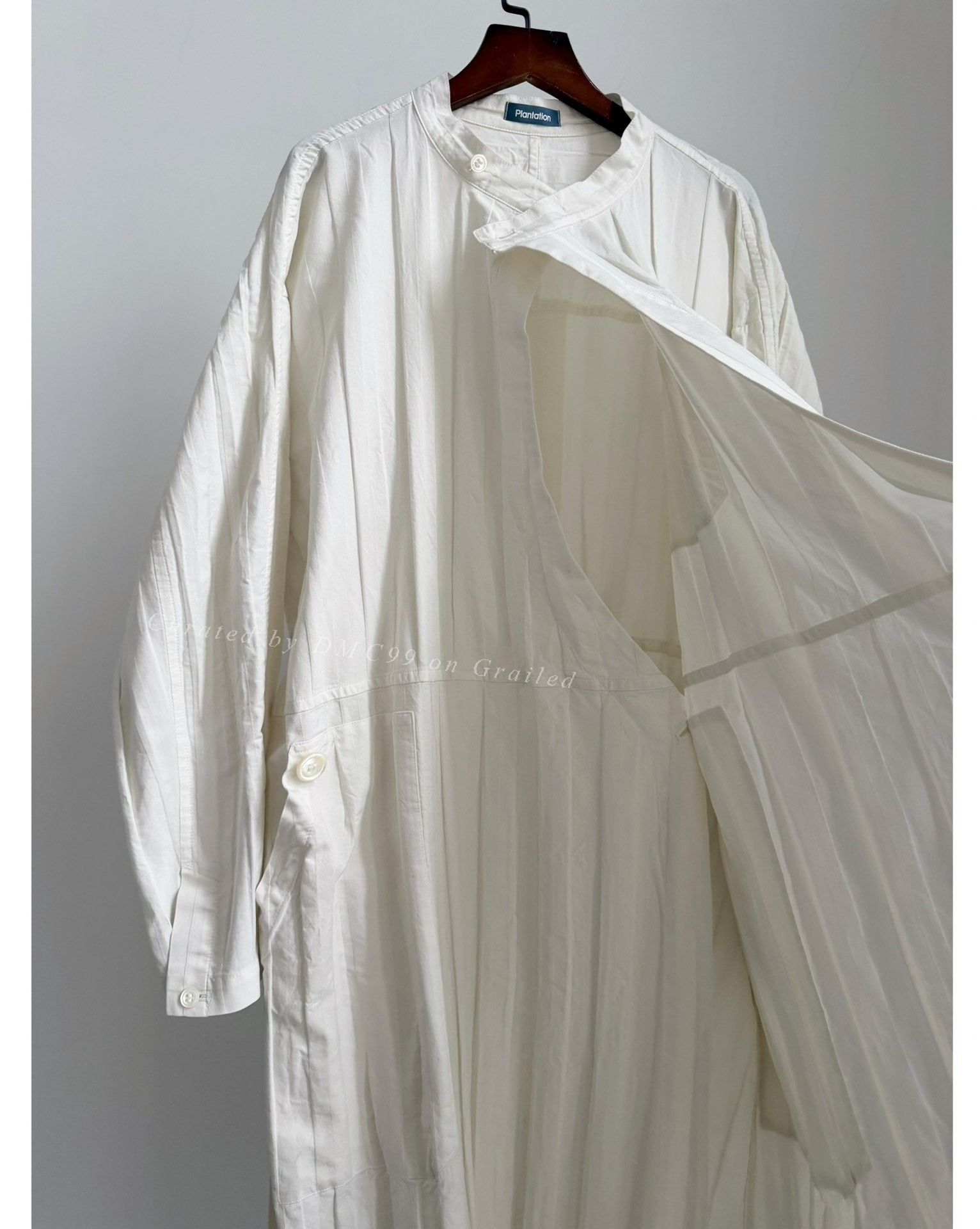 Pleats Please Issey Miyake Issey Miyake Plantation Wide Pleat Trench Dress Size M / US 6-8 / IT 42-44 - 5 Thumbnail