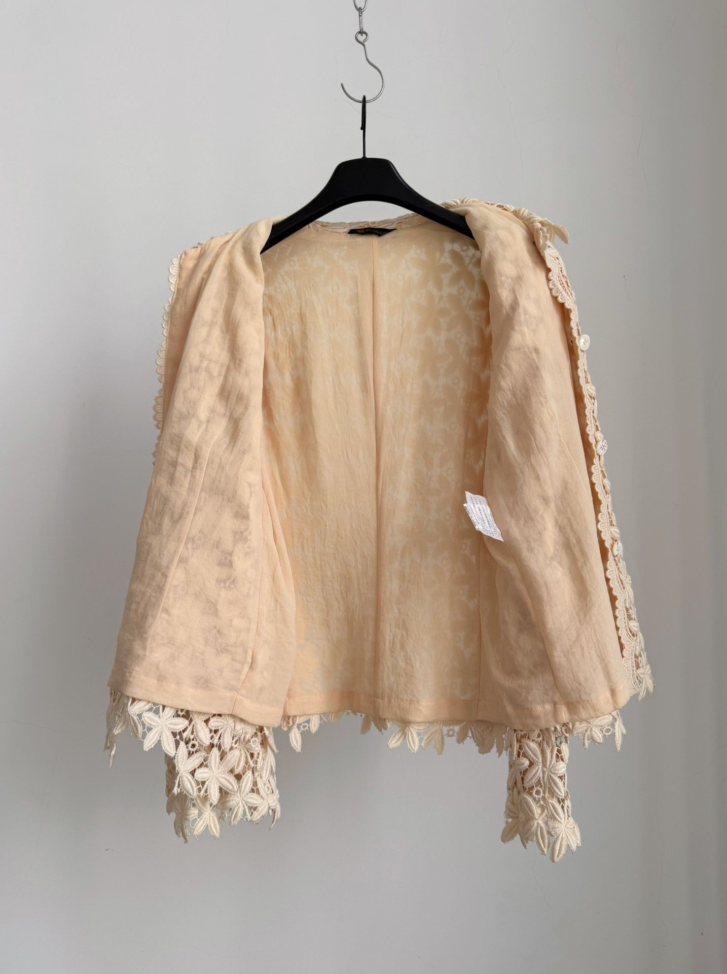 Rei Kawakubo Comme des Garçons 1990 Lace Coat Size M / US 6-8 / IT 42-44 - 4 Thumbnail