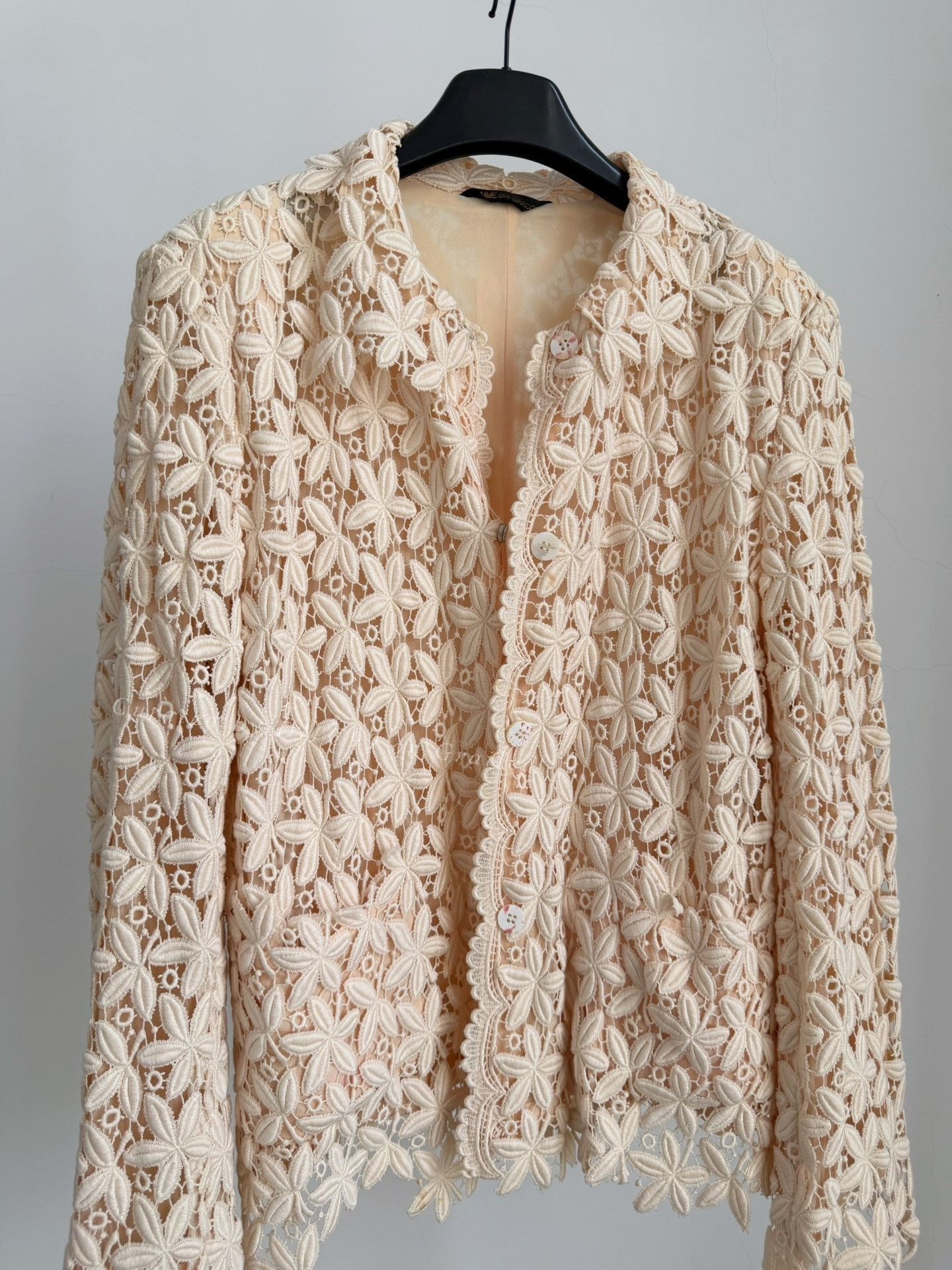 Rei Kawakubo Comme des Garçons 1990 Lace Coat Size M / US 6-8 / IT 42-44 - 5 Thumbnail