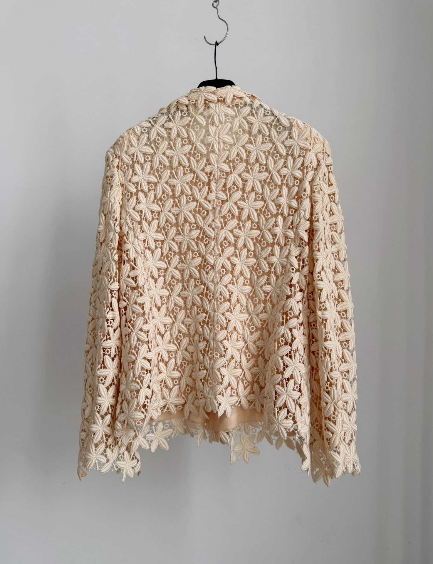Rei Kawakubo Comme des Garçons 1990 Lace Coat Size M / US 6-8 / IT 42-44 - 2 Thumbnail