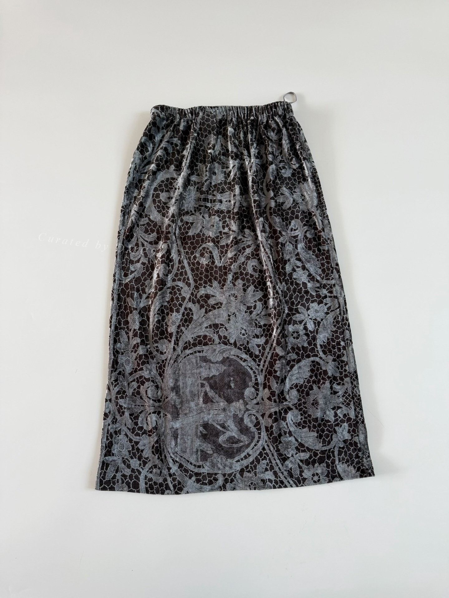 Comme des Garcons Comme des Garçons 1996 Tricot Velvet Skirt Size 32" / US 10 / IT 46 - 8 Thumbnail
