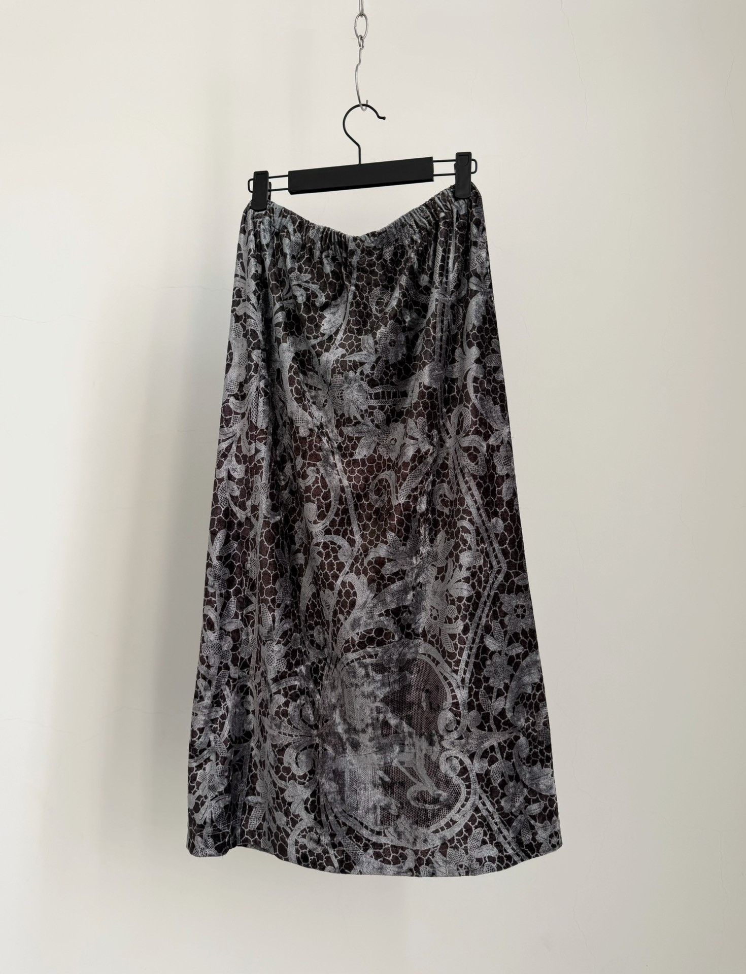 Comme des Garcons Comme des Garçons 1996 Tricot Velvet Skirt Size 32" / US 10 / IT 46 - 5 Thumbnail