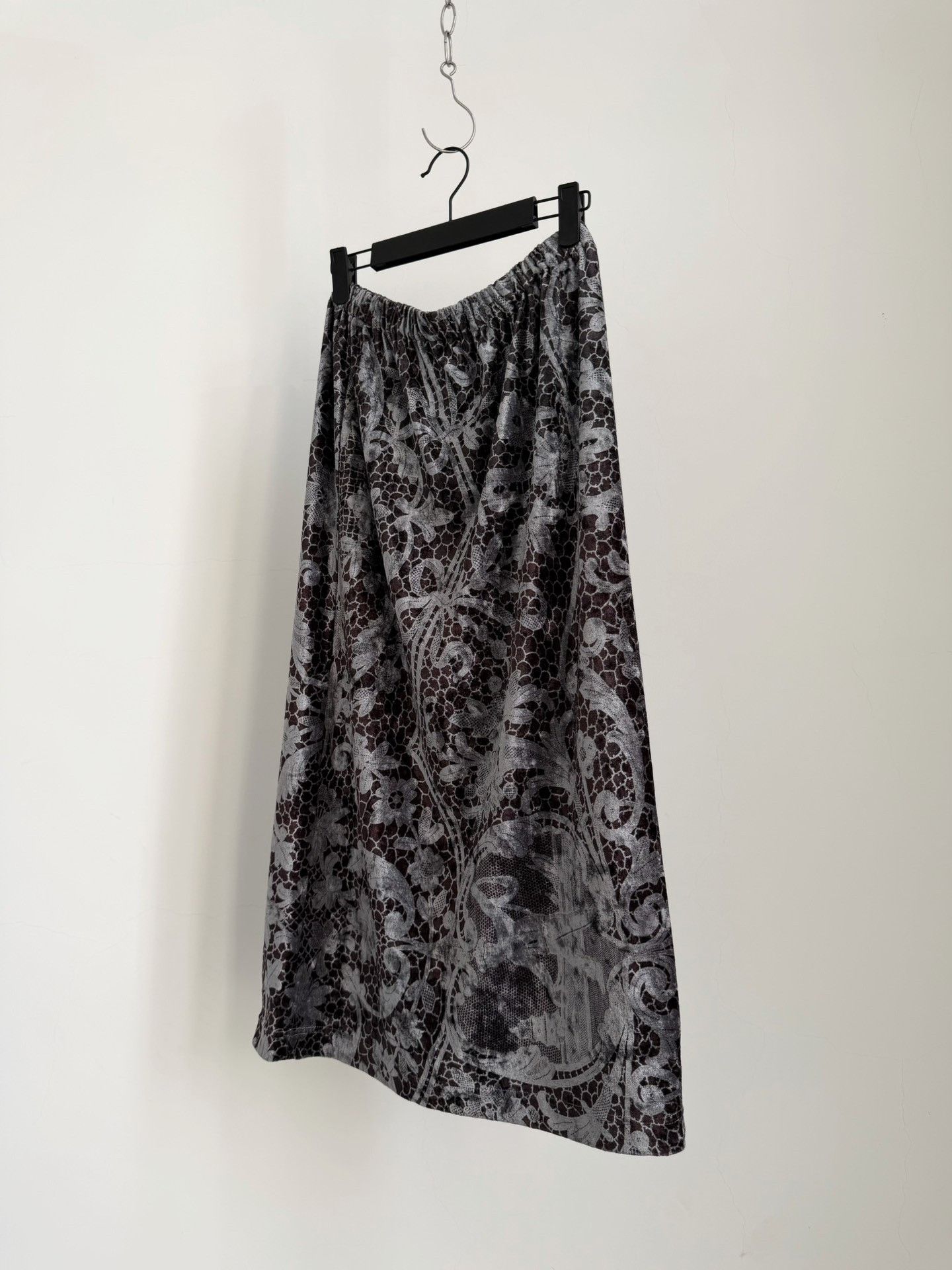 Comme des Garcons Comme des Garçons 1996 Tricot Velvet Skirt Size 32" / US 10 / IT 46 - 3 Thumbnail