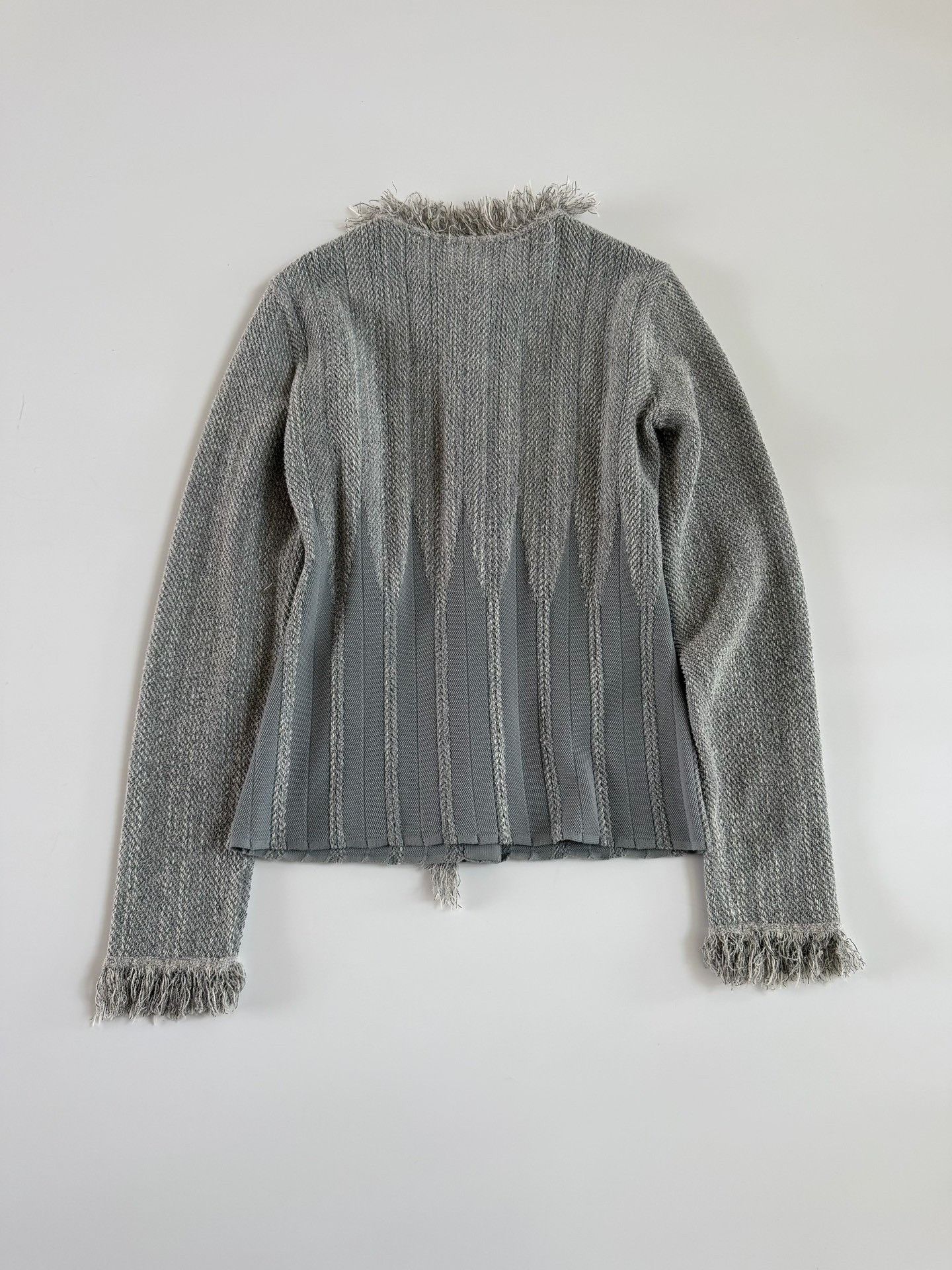 Emporio Armani Emporio Armani Fringed Collar Coat Size XS / US 0-2 / IT 36-38 - 4 Thumbnail