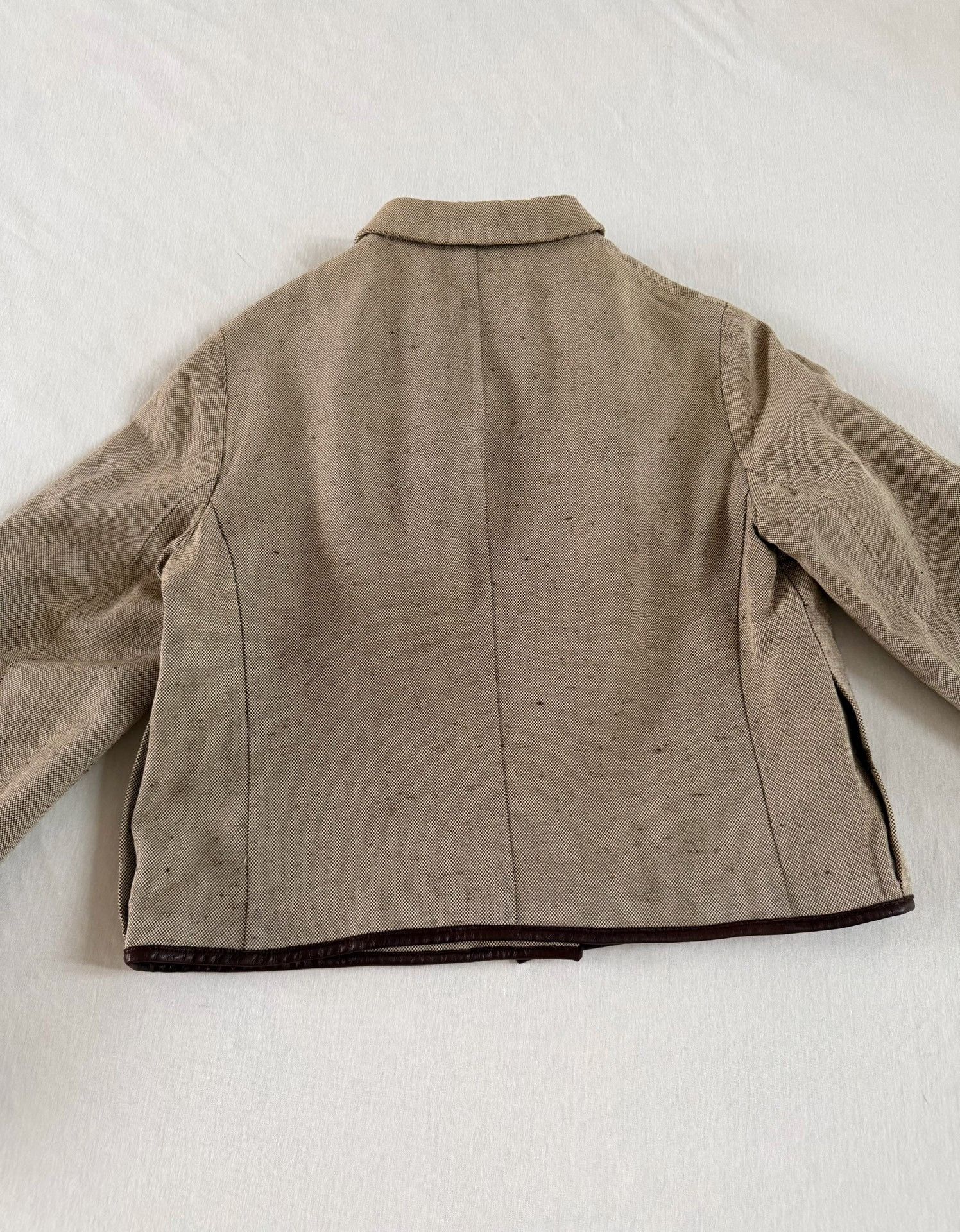 Prada Prada 1999 Runway Plain Linen Jacket Size S / US 4 / IT 40 - 8 Thumbnail