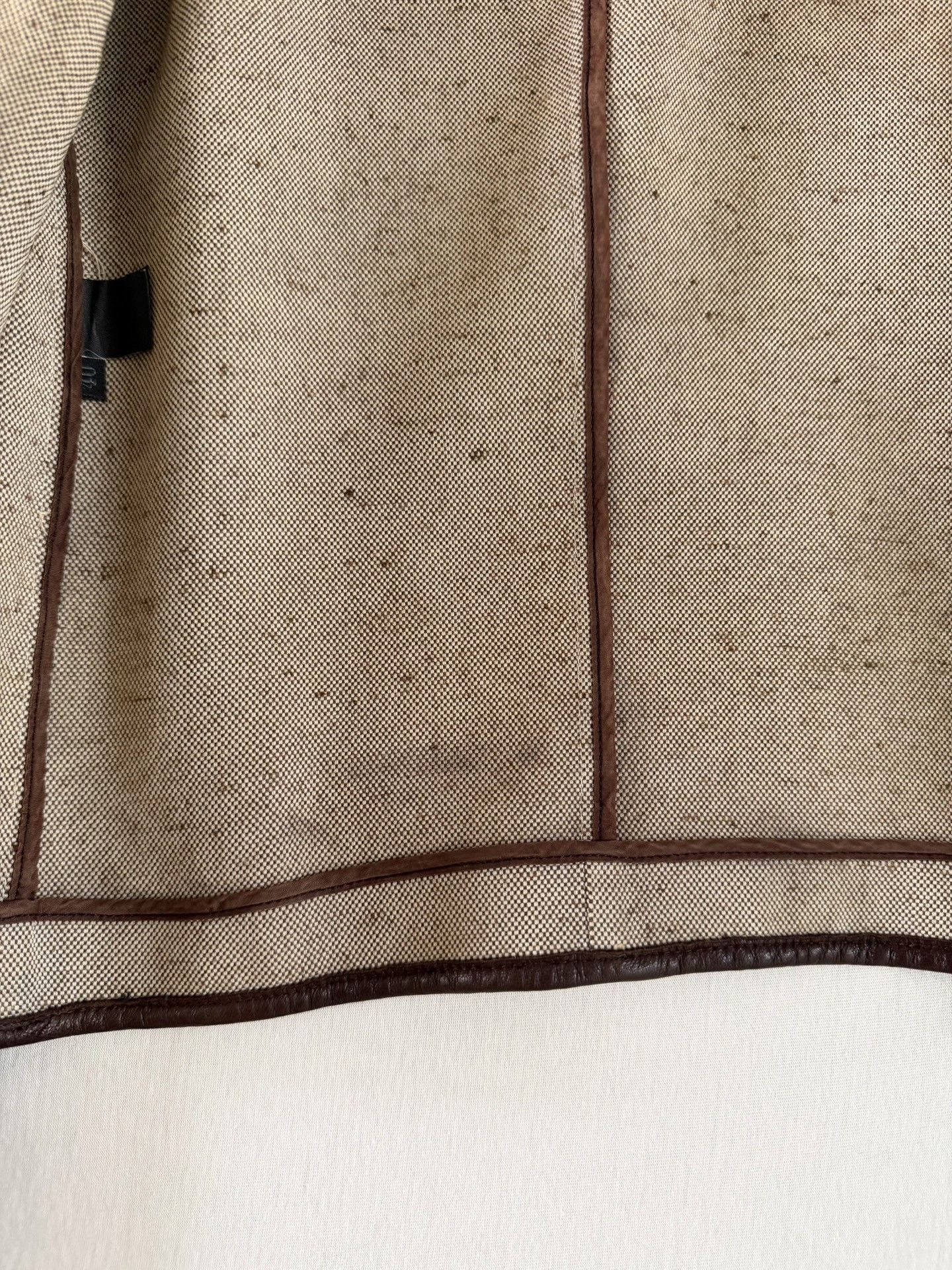 Prada Prada 1999 Runway Plain Linen Jacket Size S / US 4 / IT 40 - 9 Thumbnail