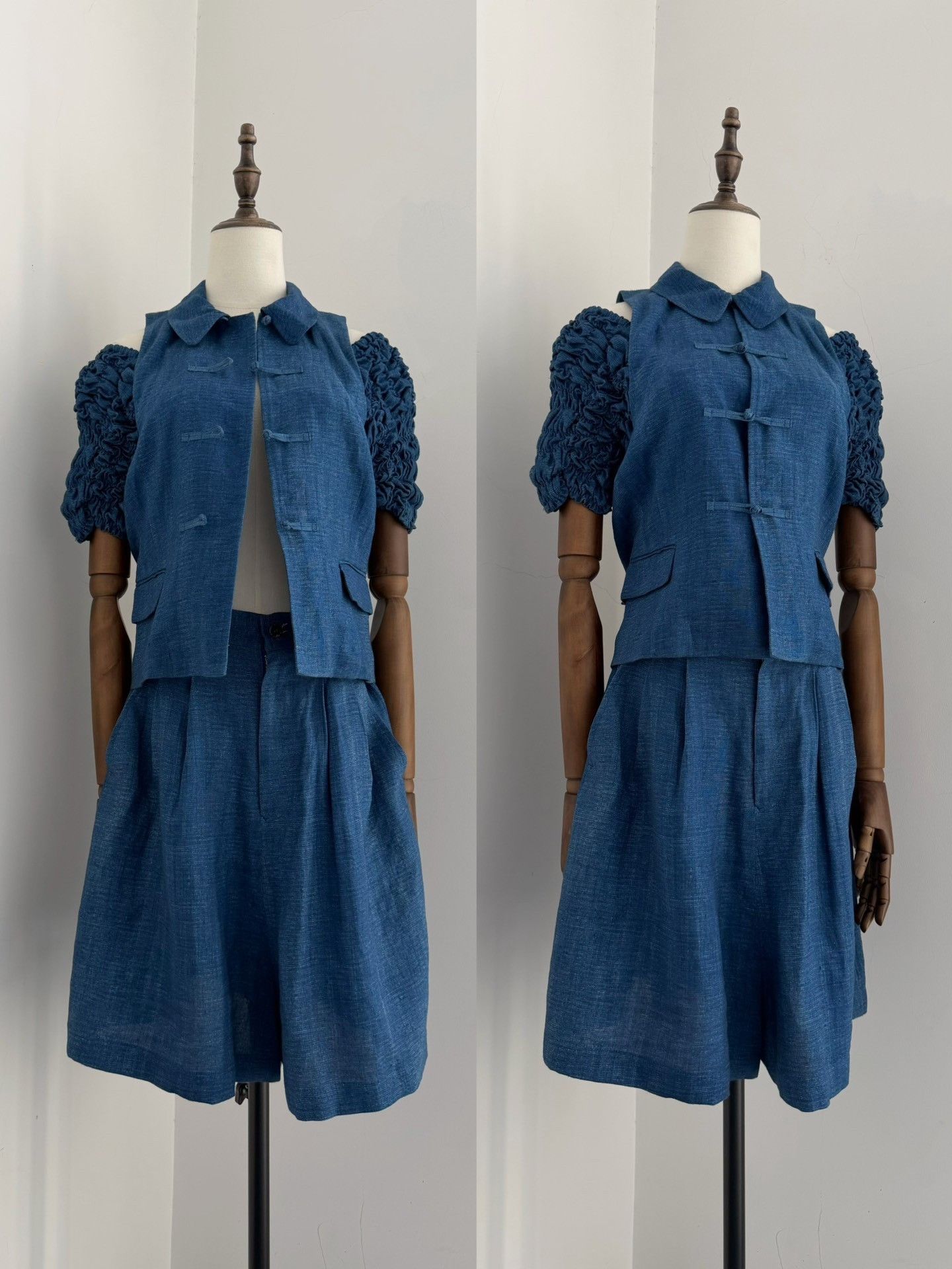 Comme des Garcons Comme des Garçons 1989 Denim Suit Size S / US 4 / IT 40 - 4 Thumbnail