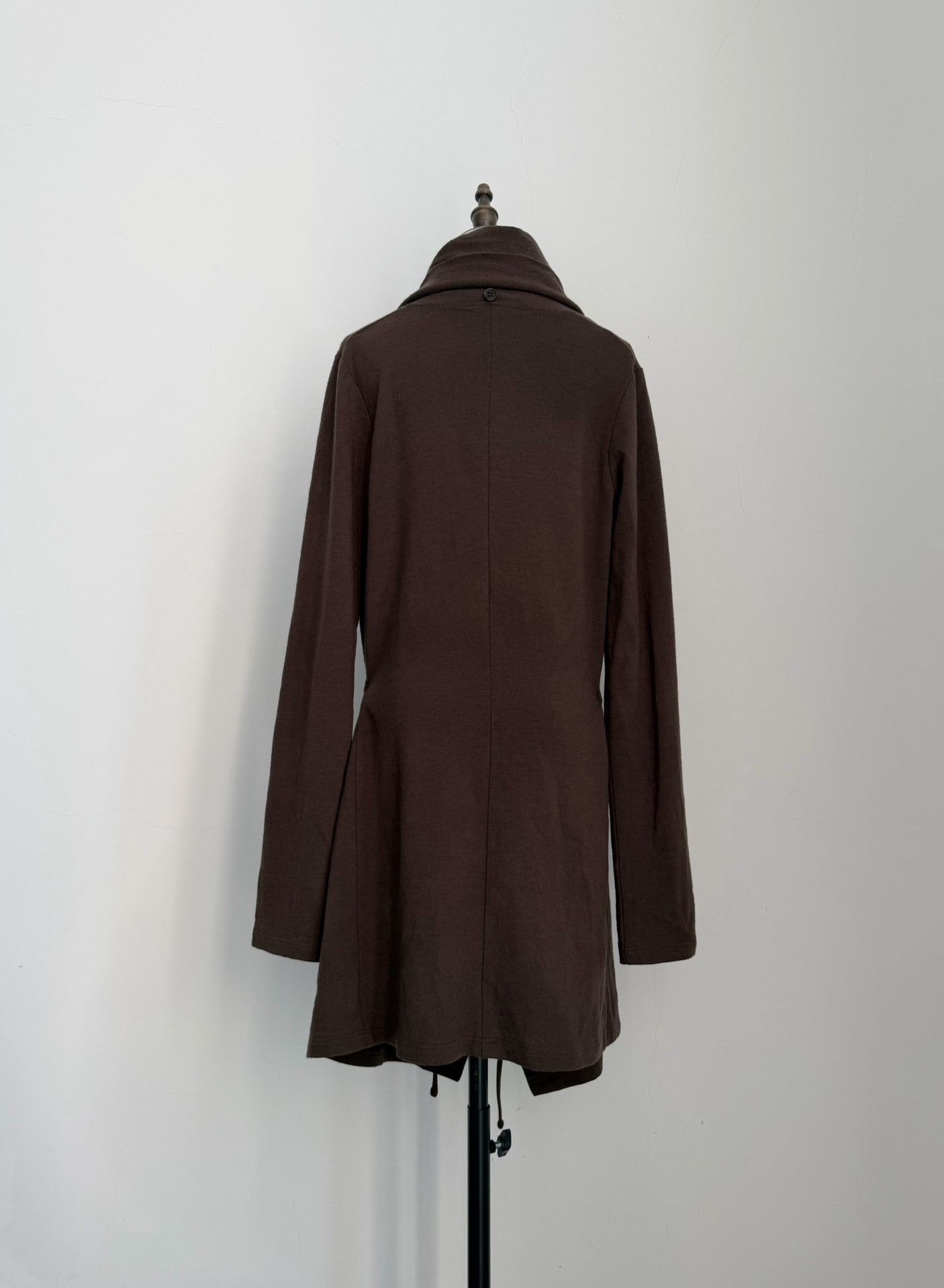 Ann Demeulemeester Ann Demeulemeester Vintage Drape Collar Knit Coat Size XS / US 0-2 / IT 36-38 - 3 Thumbnail