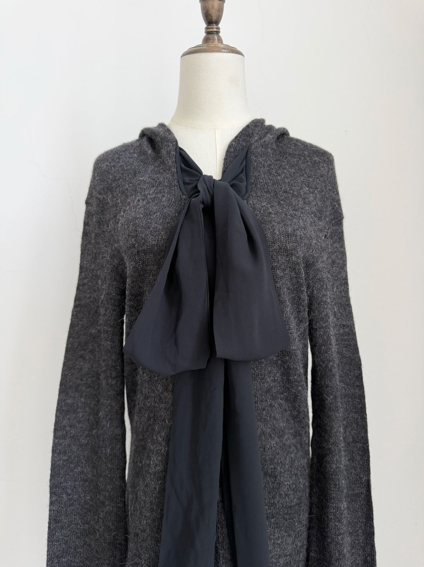Jean Paul Gaultier Jean Paul Gaultier Vintage Knot Collar Sweater Size S / US 4 / IT 40 - 5 Thumbnail