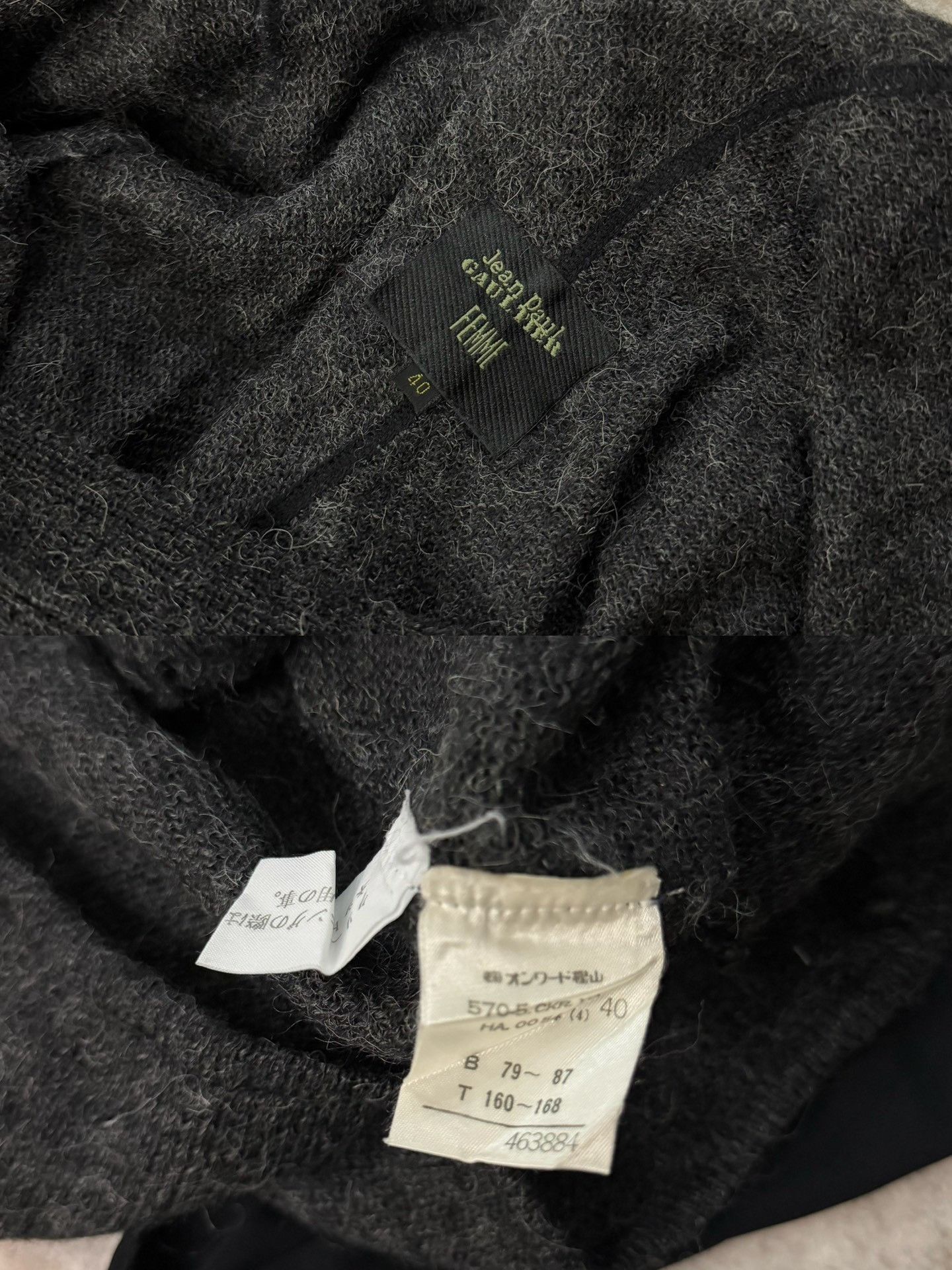 Jean Paul Gaultier Jean Paul Gaultier Vintage Knot Collar Sweater Size S / US 4 / IT 40 - 9 Thumbnail