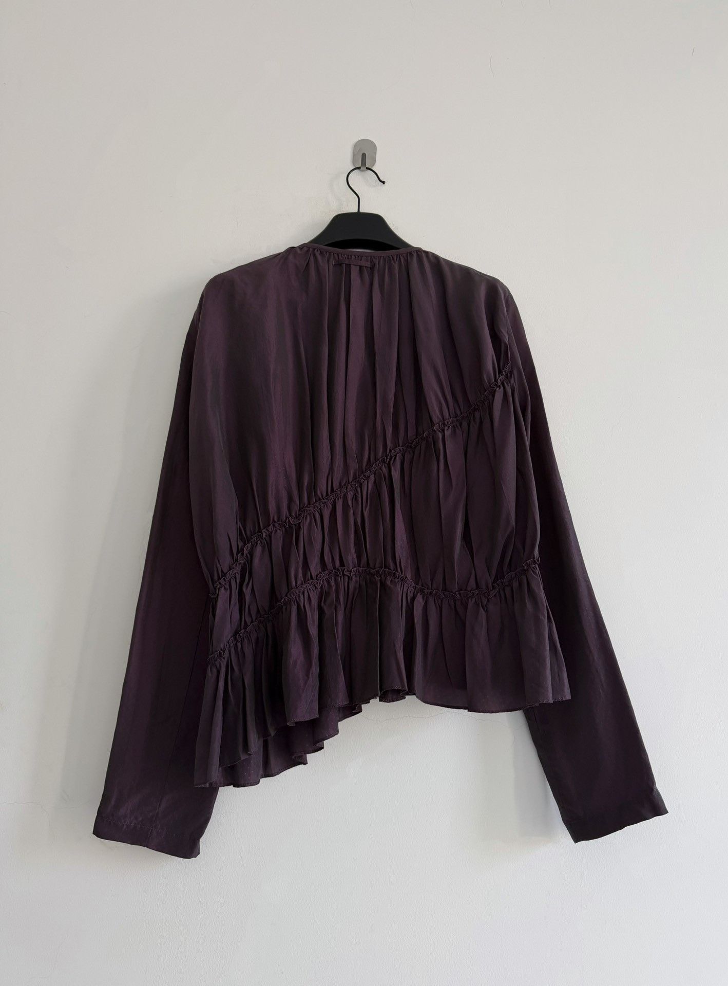 Jean Paul Gaultier Jean Paul Gaultier Vintage Pleated Iridescent Top Size S / US 4 / IT 40 - 2 Thumbnail