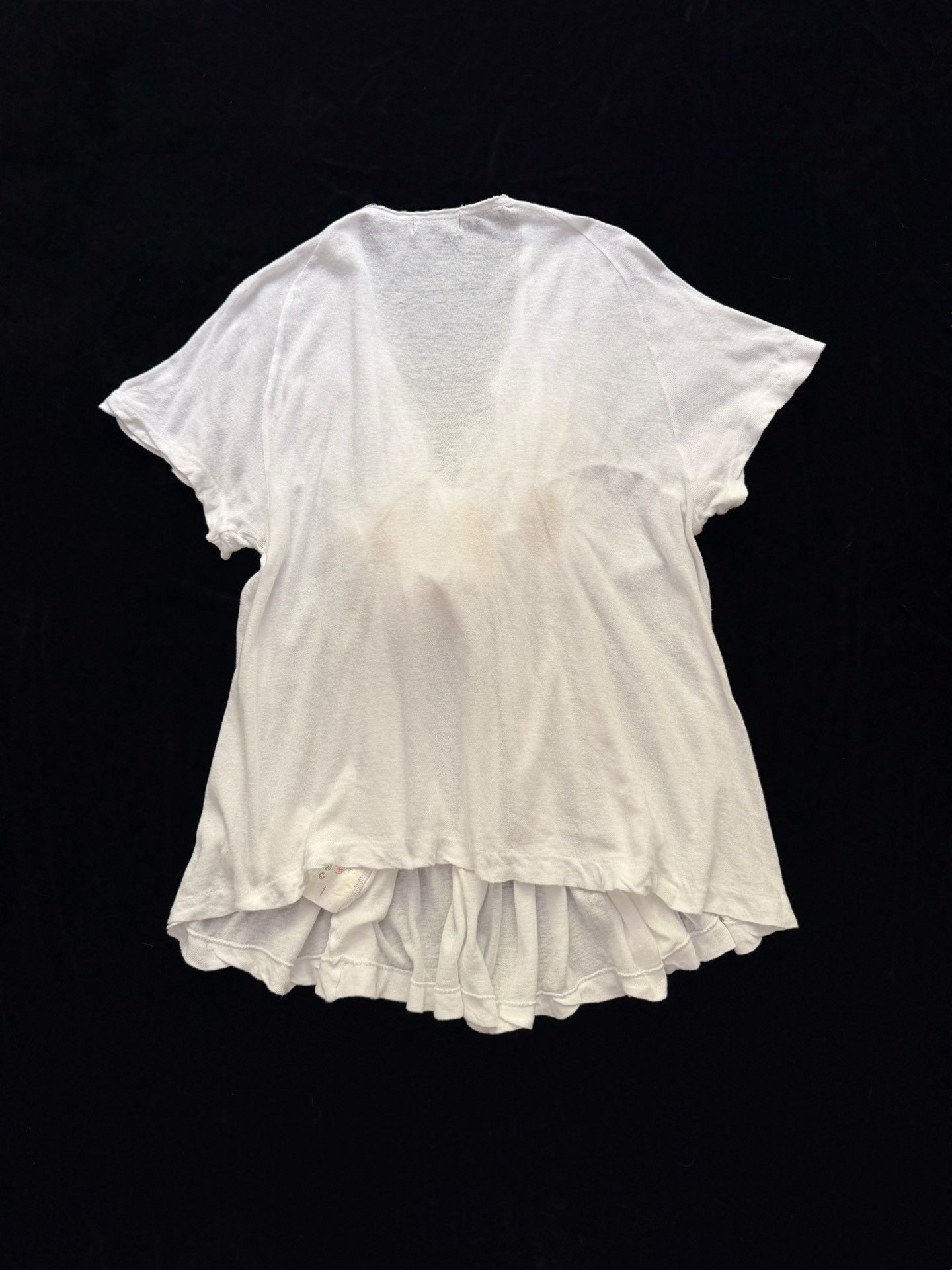 Rei Kawakubo Comme des Garçons 2004 Draped Collar Blouse Size L / US 10 / IT 46 - 3 Thumbnail