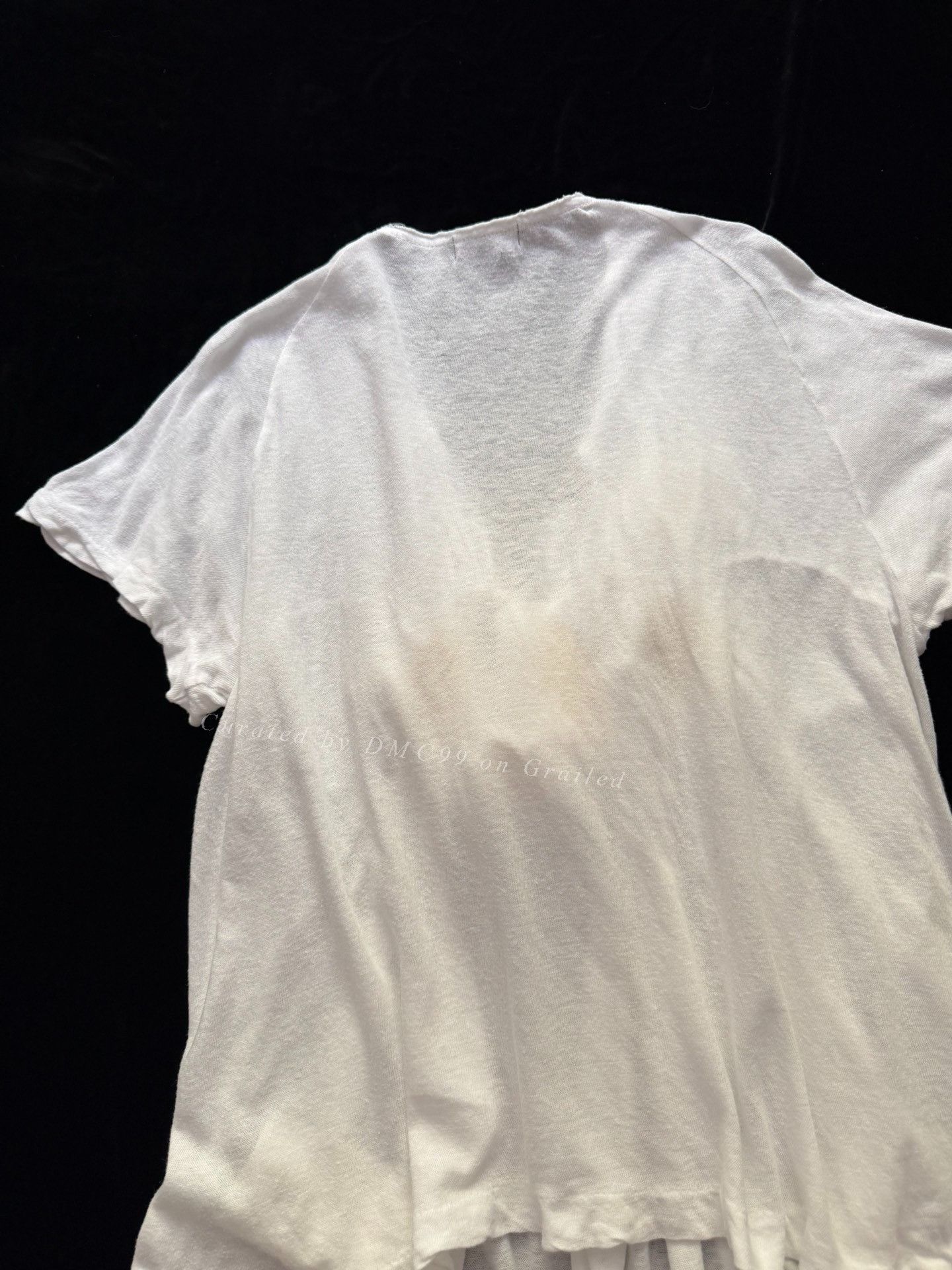 Rei Kawakubo Comme des Garçons 2004 Draped Collar Blouse Size L / US 10 / IT 46 - 5 Thumbnail