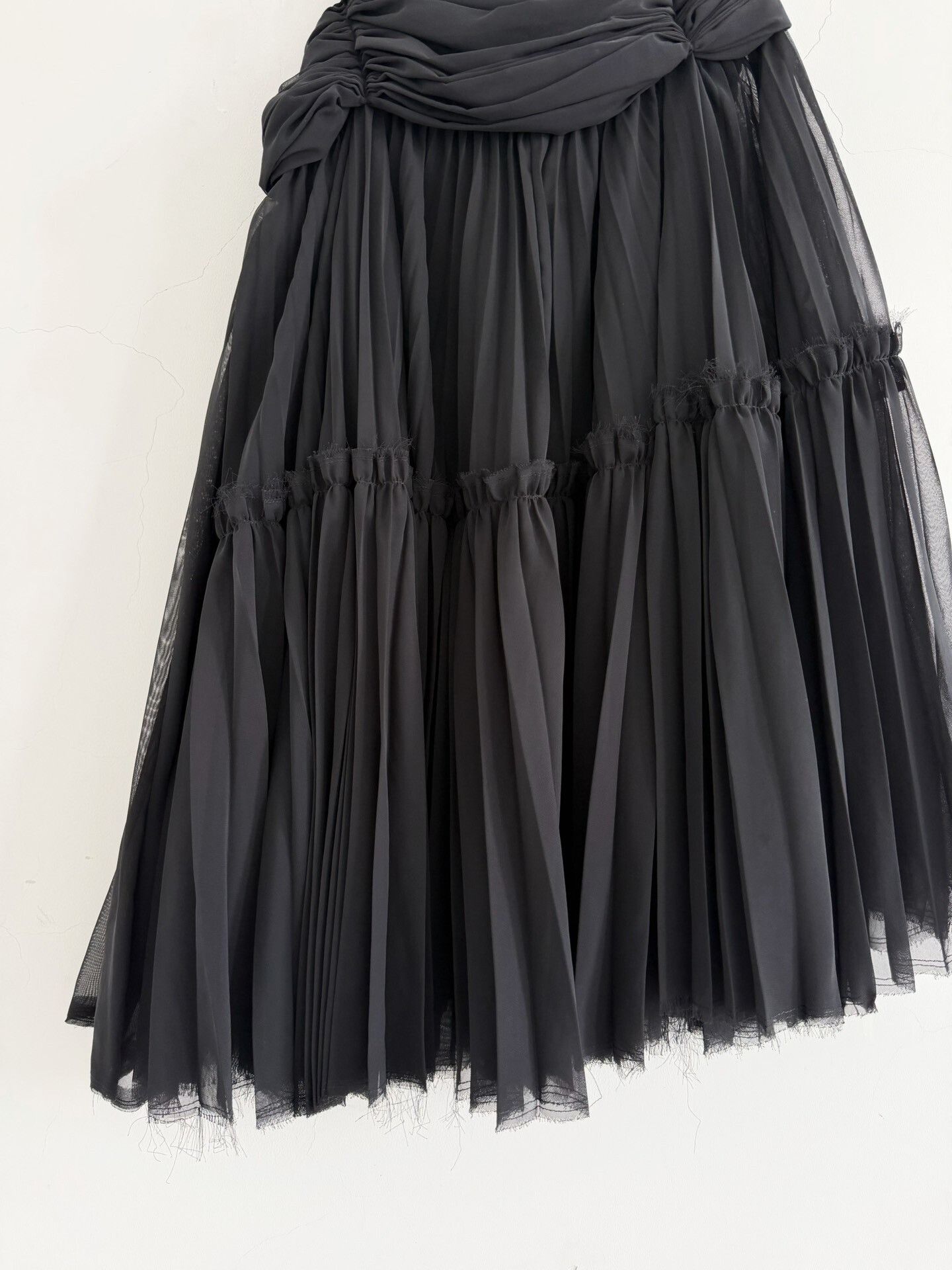 Comme des Garcons Comme des Garçons 2005 Mainline Layered Tulle Skirt Size 33" - 4 Thumbnail