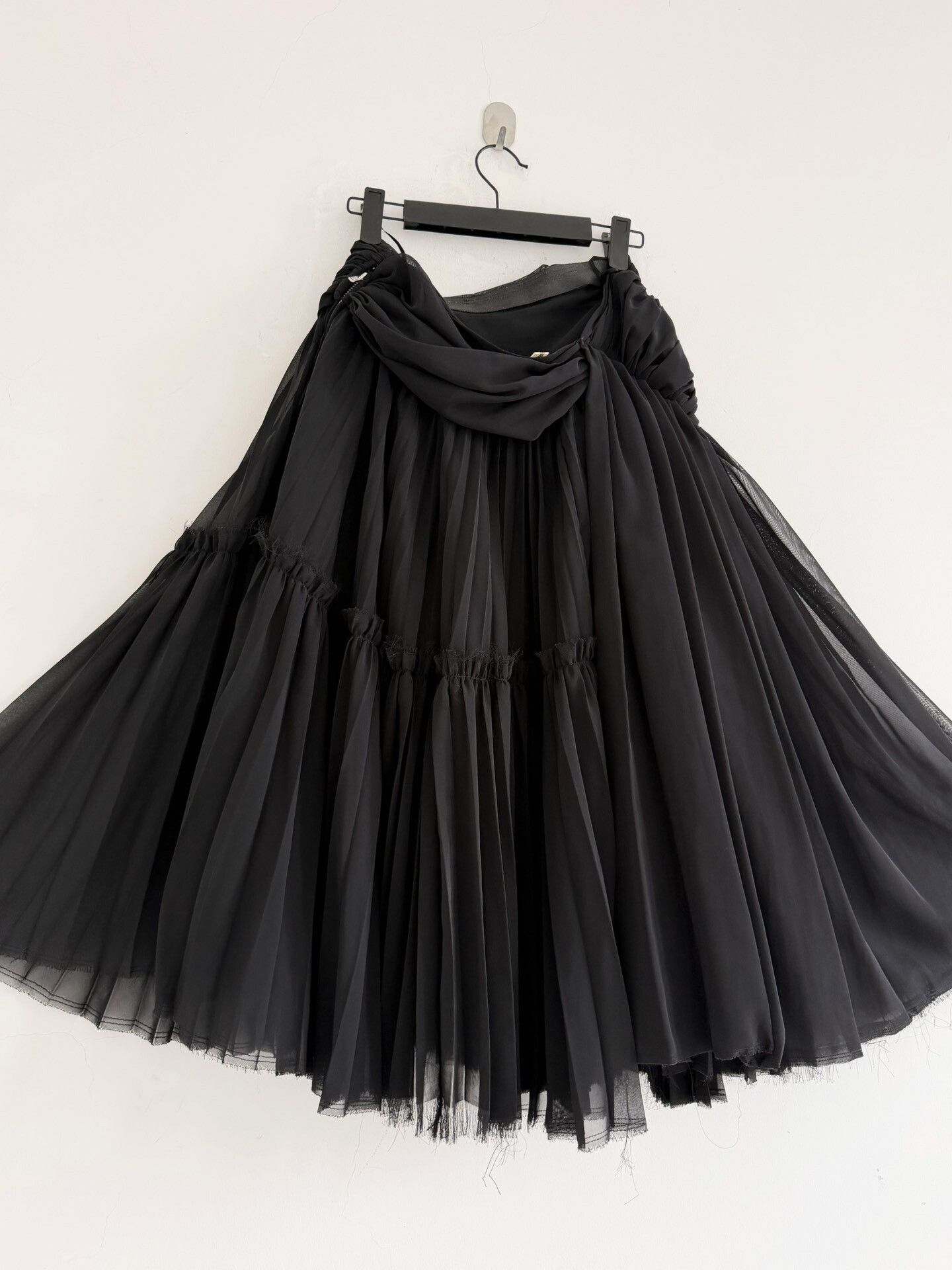 Comme des Garcons Comme des Garçons 2005 Mainline Layered Tulle Skirt Size 33" - 6 Thumbnail