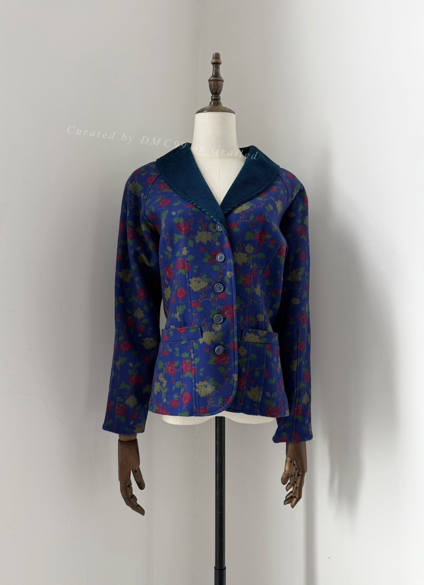 Kenzo Kenzo 1980s Vintage Floral Jacket Size S / US 4 / IT 40 - 7 Thumbnail