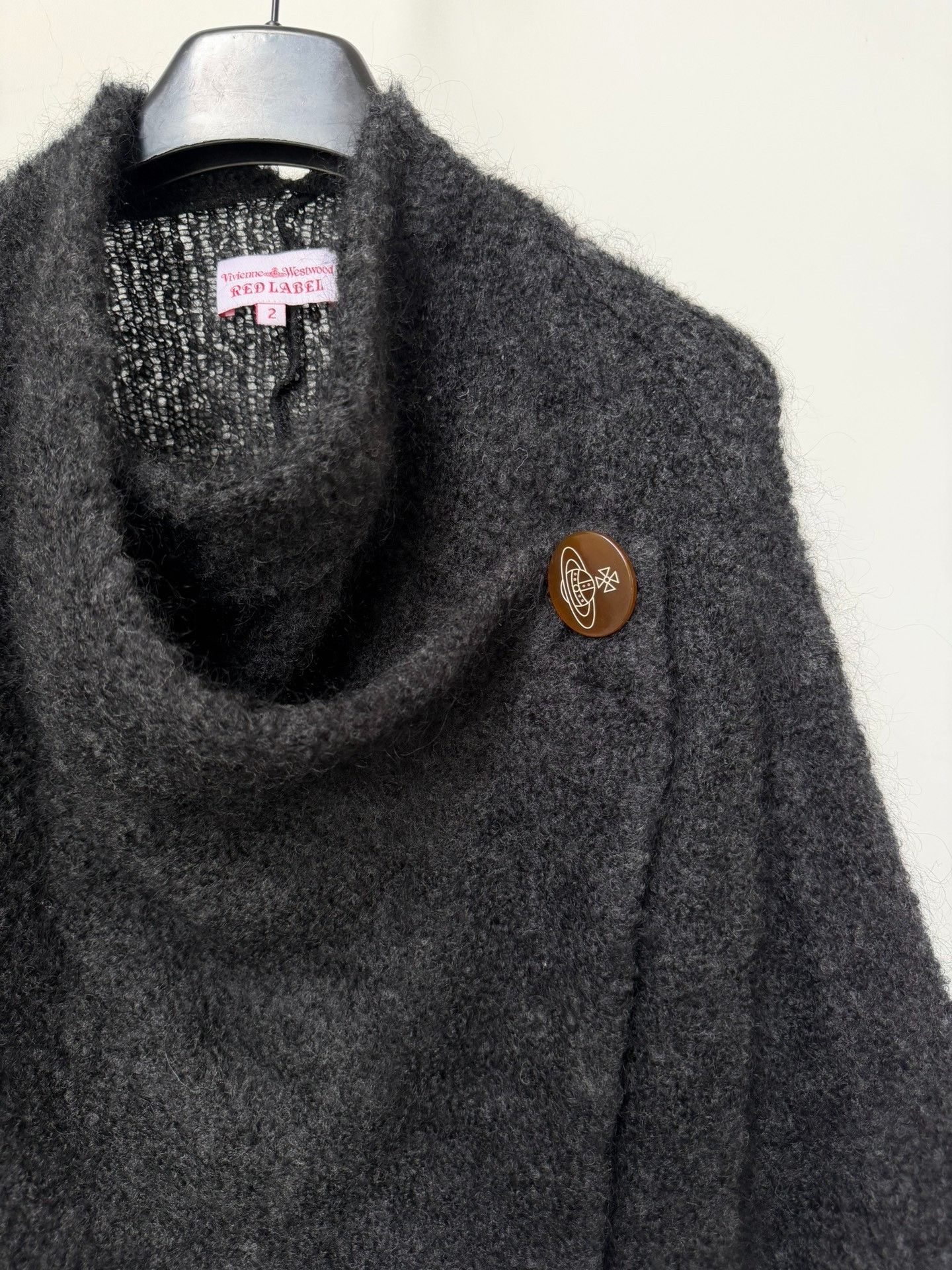 Vivienne Westwood Vivienne Westwood Saturn Button Drape Collar Coat Size M / US 6-8 / IT 42-44 - 7 Thumbnail