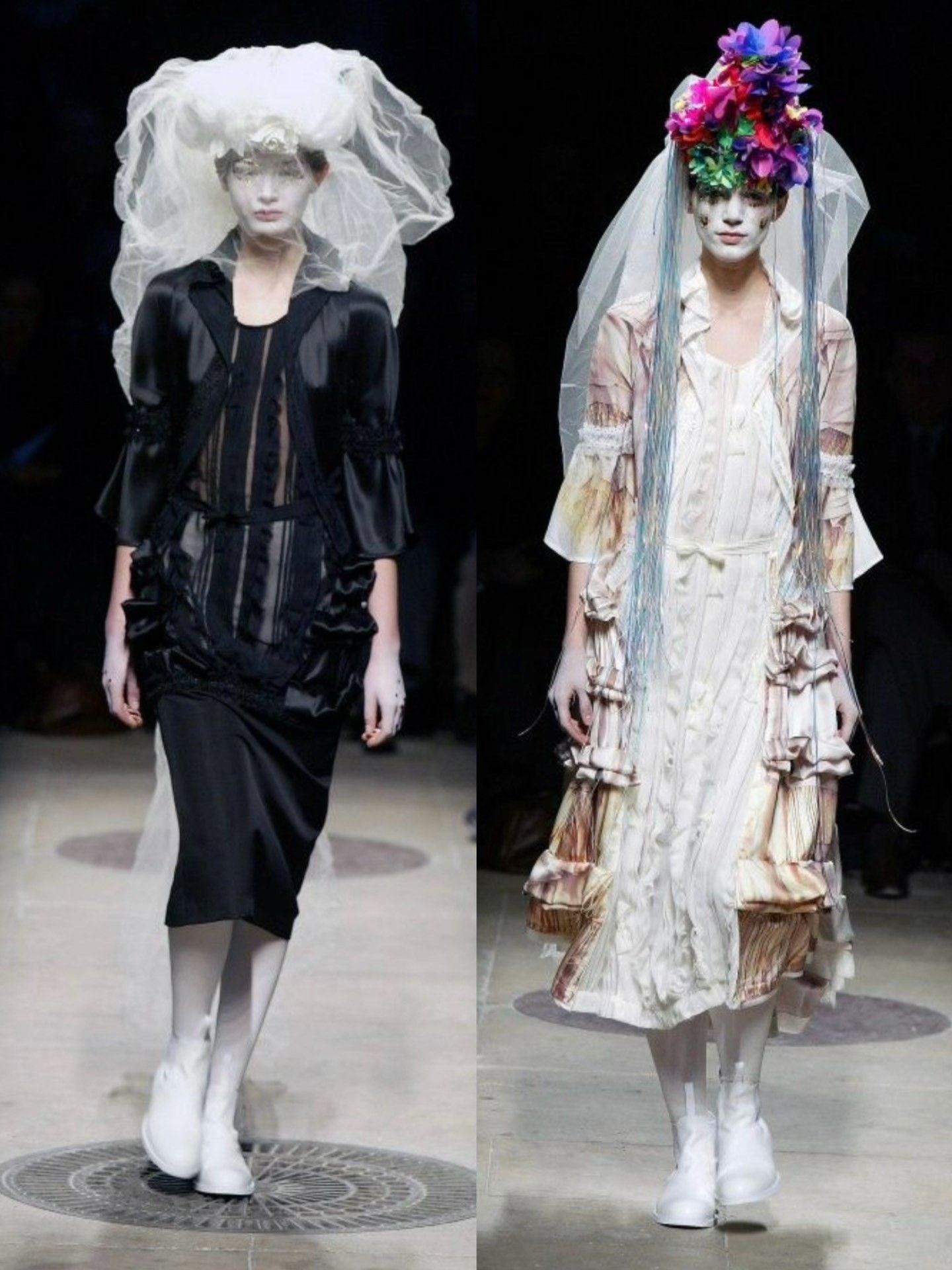 Comme des Garcons Comme des Garçons 2005 Layered Cupro Skirt Size 24" / US 00 / IT 34 - 3 Thumbnail