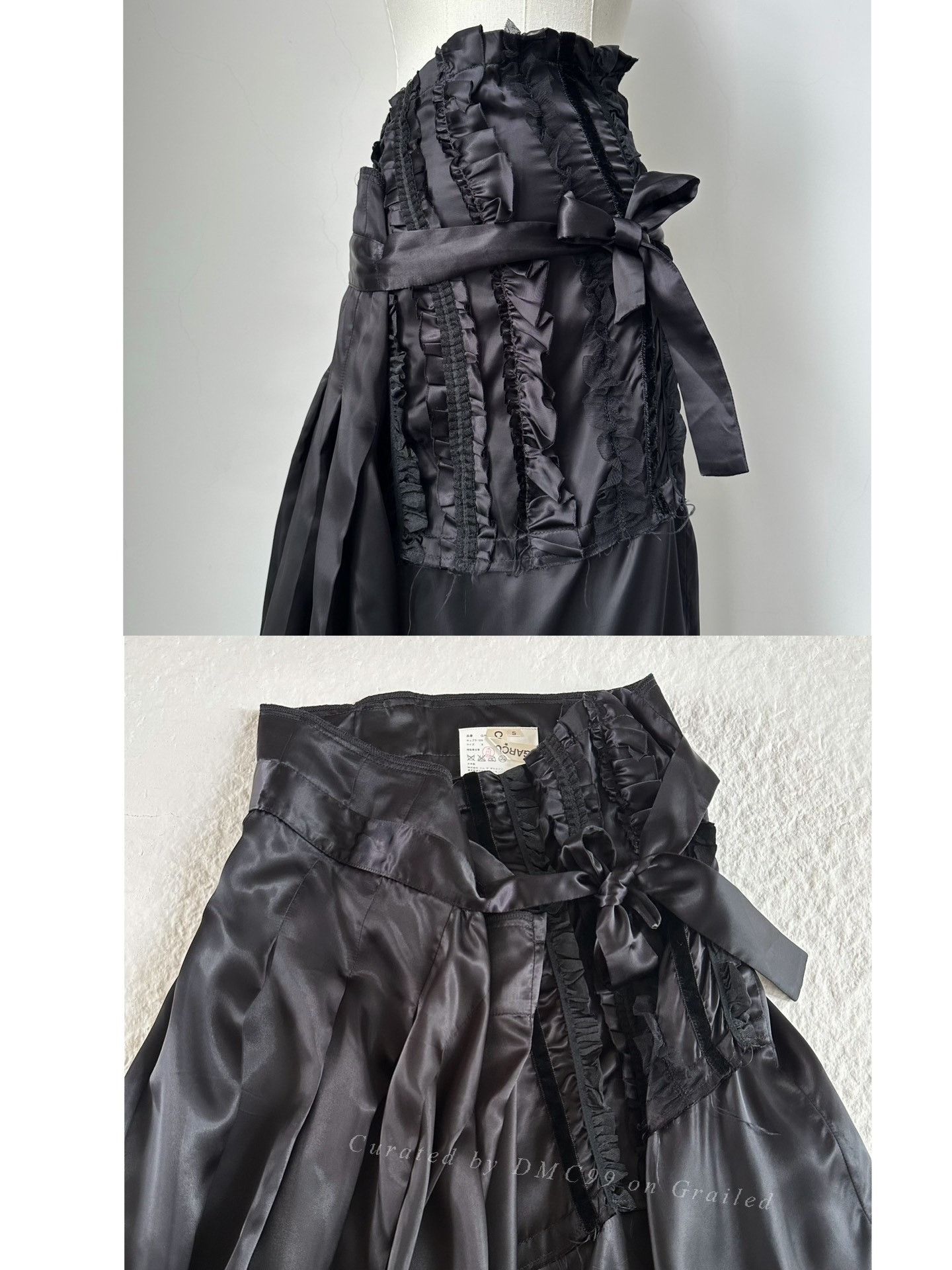 Comme des Garcons Comme des Garçons 2005 Layered Cupro Skirt Size 24" / US 00 / IT 34 - 7 Thumbnail