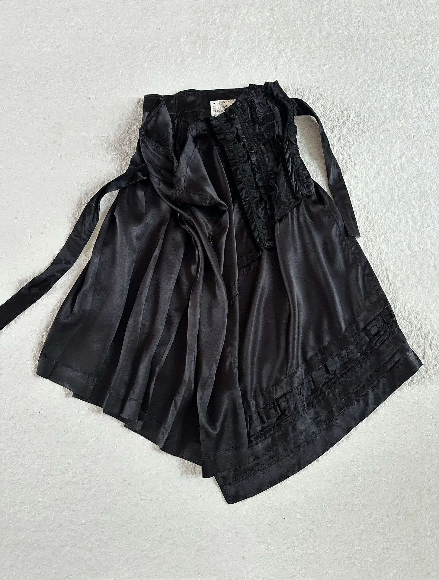 Comme des Garcons Comme des Garçons 2005 Layered Cupro Skirt Size 24" / US 00 / IT 34 - 4 Thumbnail