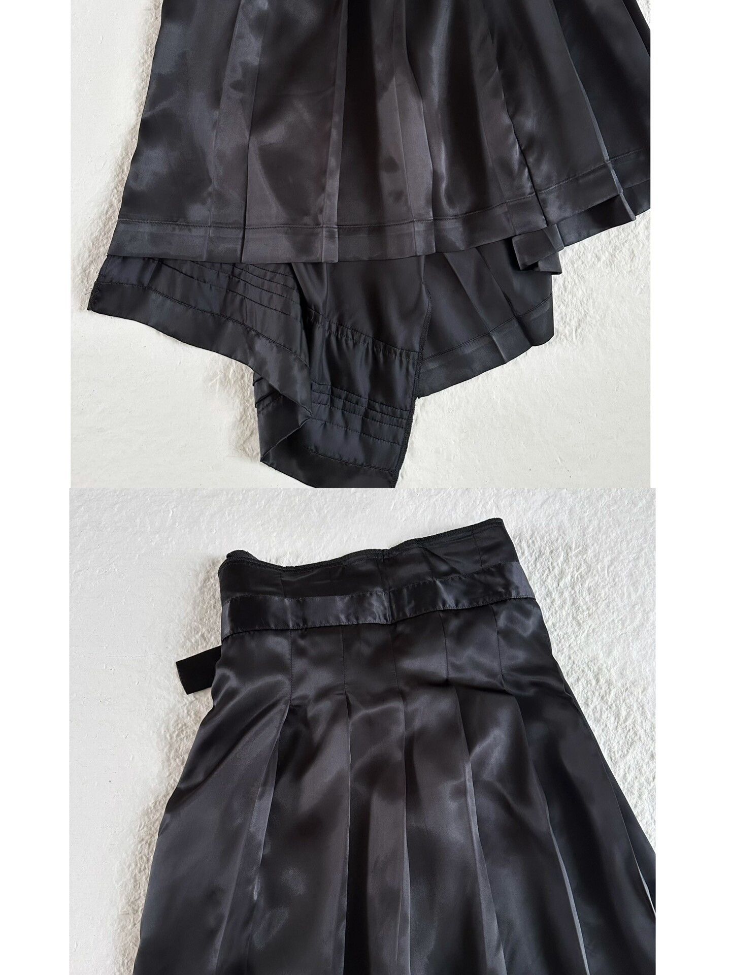 Comme des Garcons Comme des Garçons 2005 Layered Cupro Skirt Size 24" / US 00 / IT 34 - 9 Thumbnail