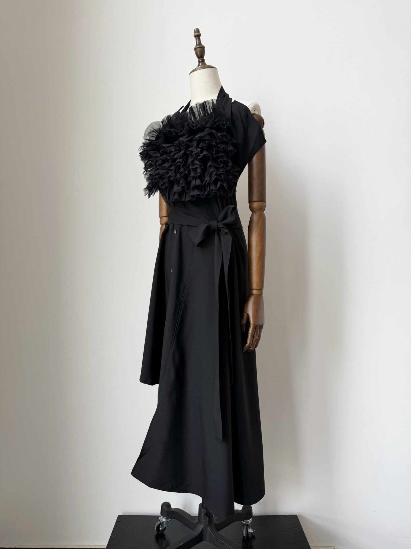 Junya Watanabe Junya Watanabe 2018 Halter Wool Dress Size S / US 4 / IT 40 - 2 Thumbnail